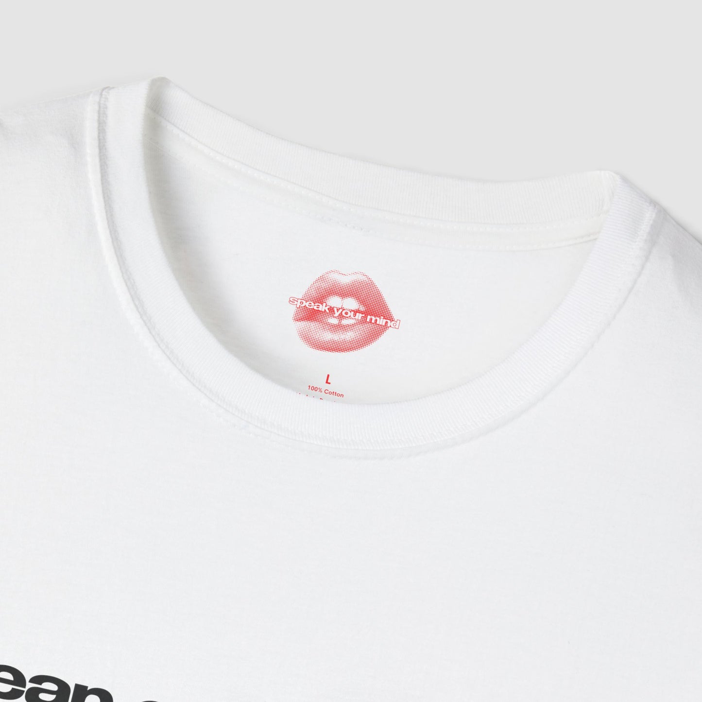 "Clean Conscience, Dirty Mind." | Text Only | T-Shirt
