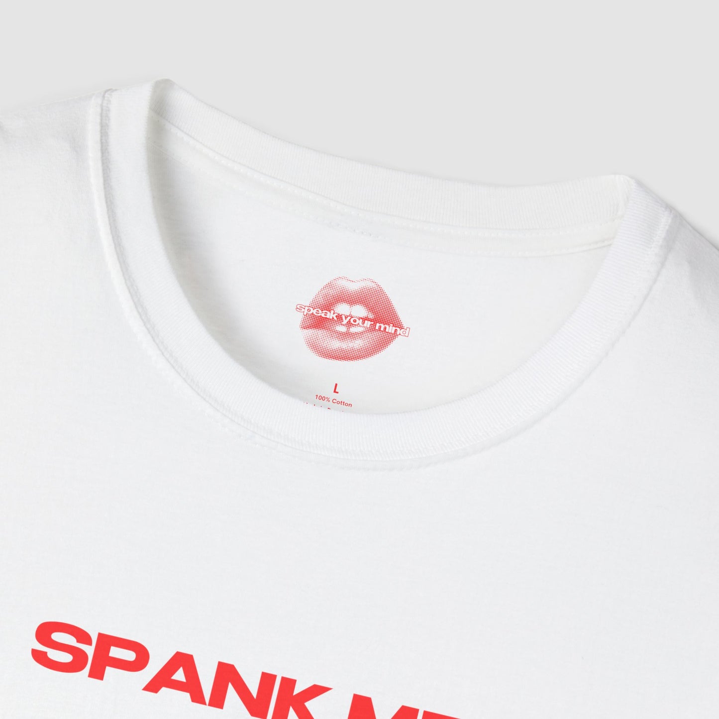 "Spank Me." | Text Only | T-Shirt