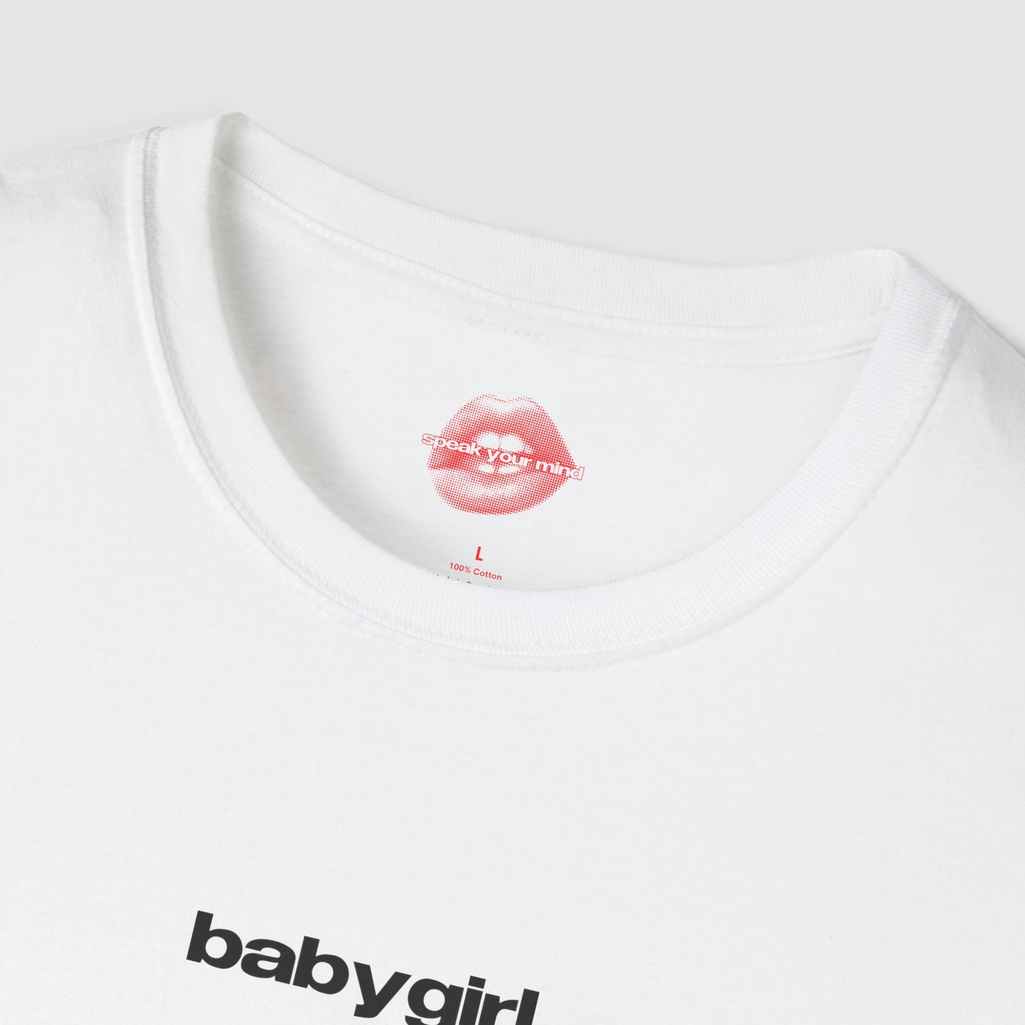 "Babygirl." | Text Only | T-Shirt