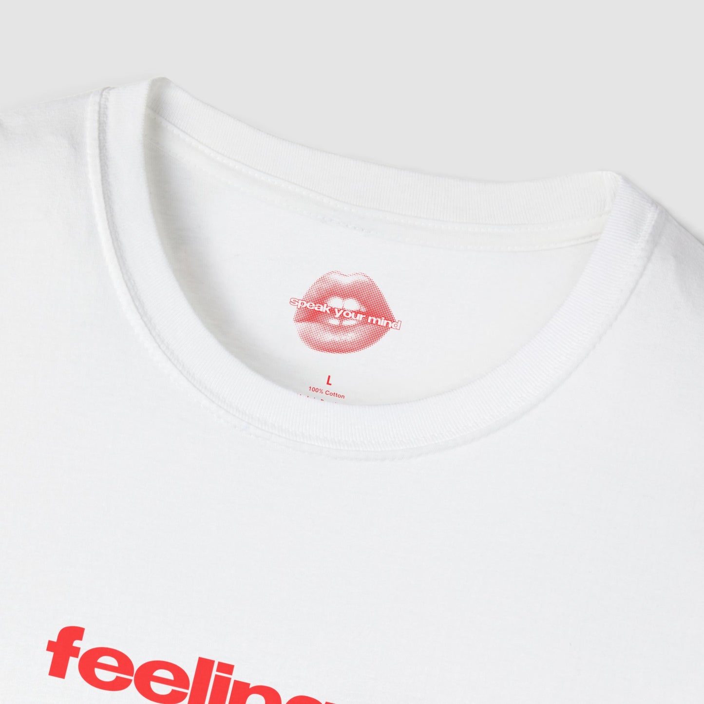 "Feelings? I Had Those Once, But Now I Can't Seem To Find Them." | Text Only | T-Shirt