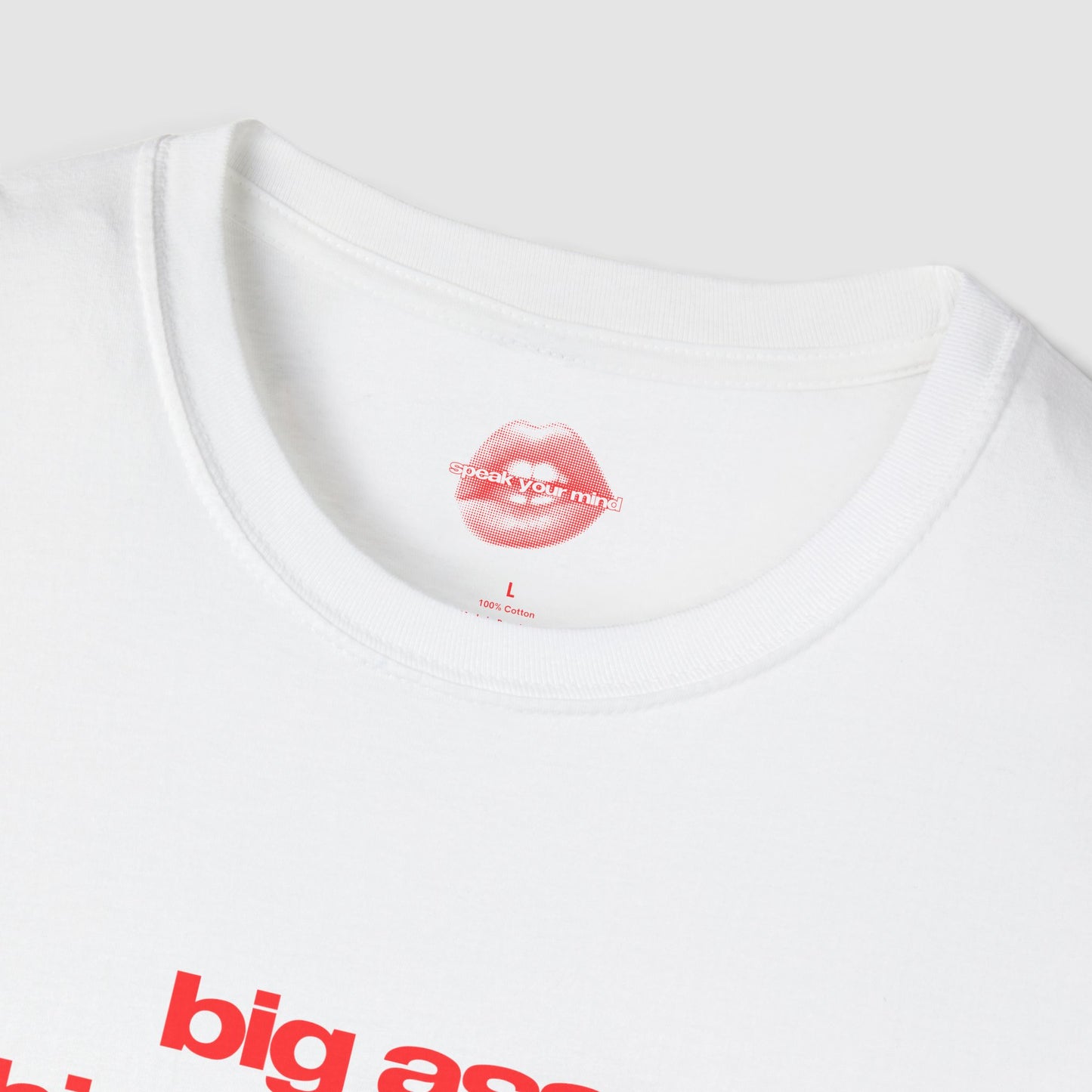 ”Big Ass Bigger Plans” | Text Only | T-Shirt