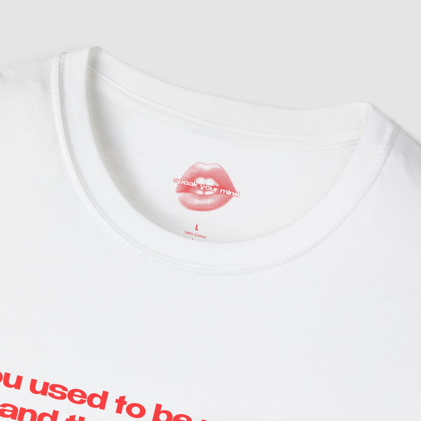 "You Used To Be My Type, And Then I Got Help." | Text Only | T-Shirt