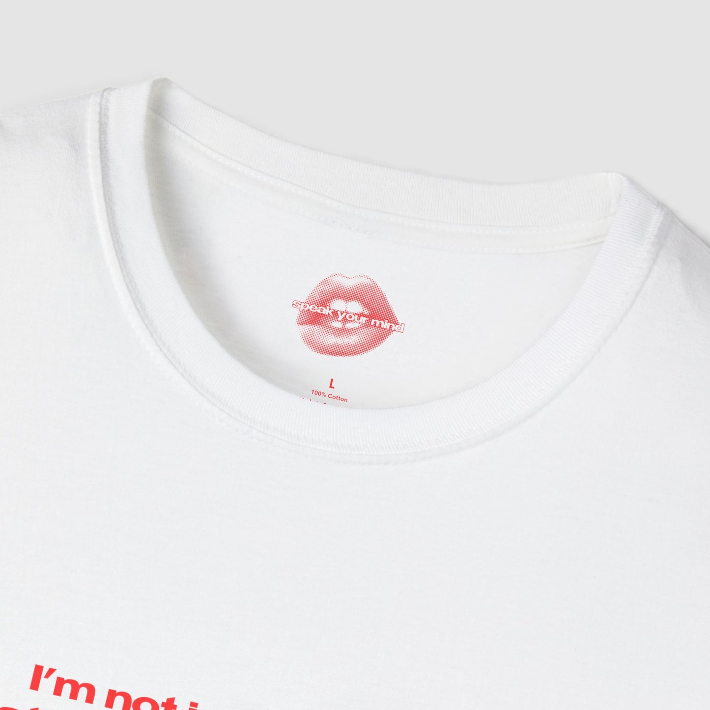 "I'm Not Ignoring You, I'm Just Busy Trying To Stay Sane." | Text Only | T-Shirt