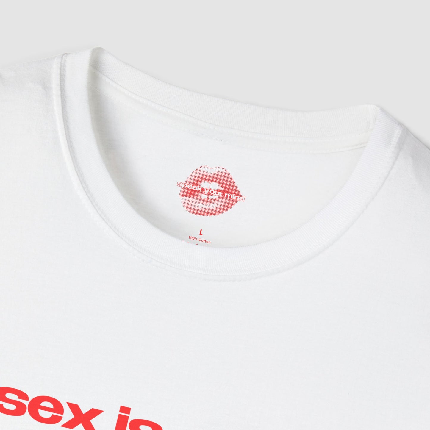"Sex Is Cool, But Have You Ever Tried Fucking The System?" | Text Only | T-Shirt