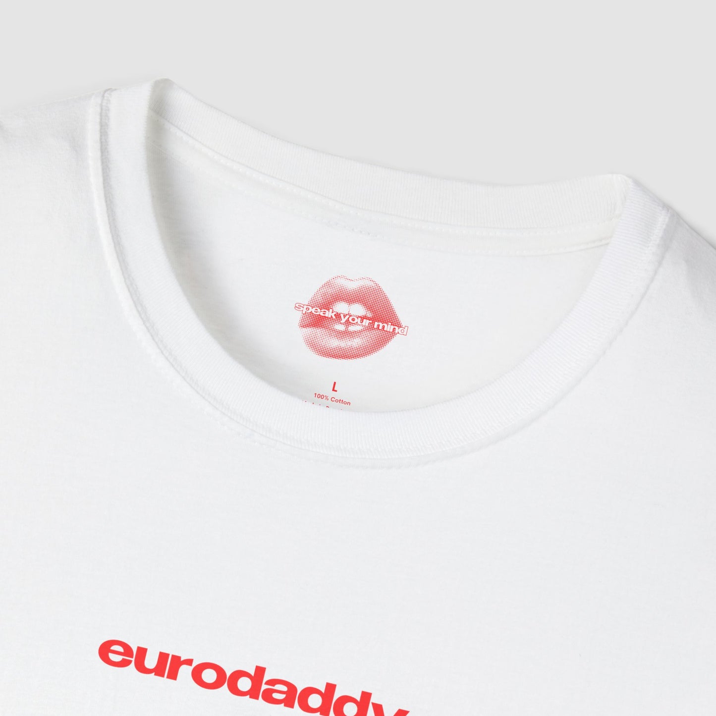 "Eurodaddy." | Text Only | T-Shirt