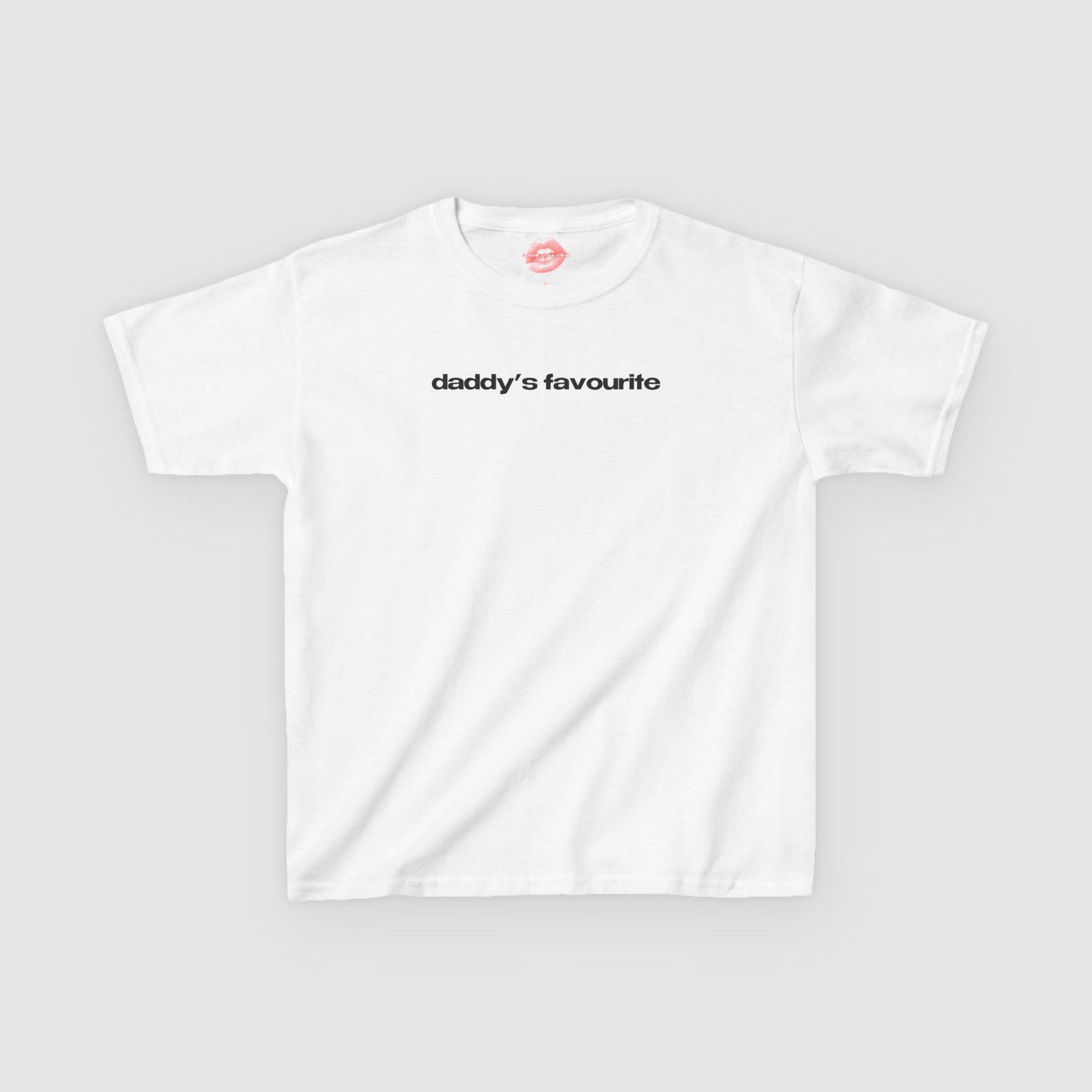 "Daddy's Favourite" | Text Only | Baby Tee