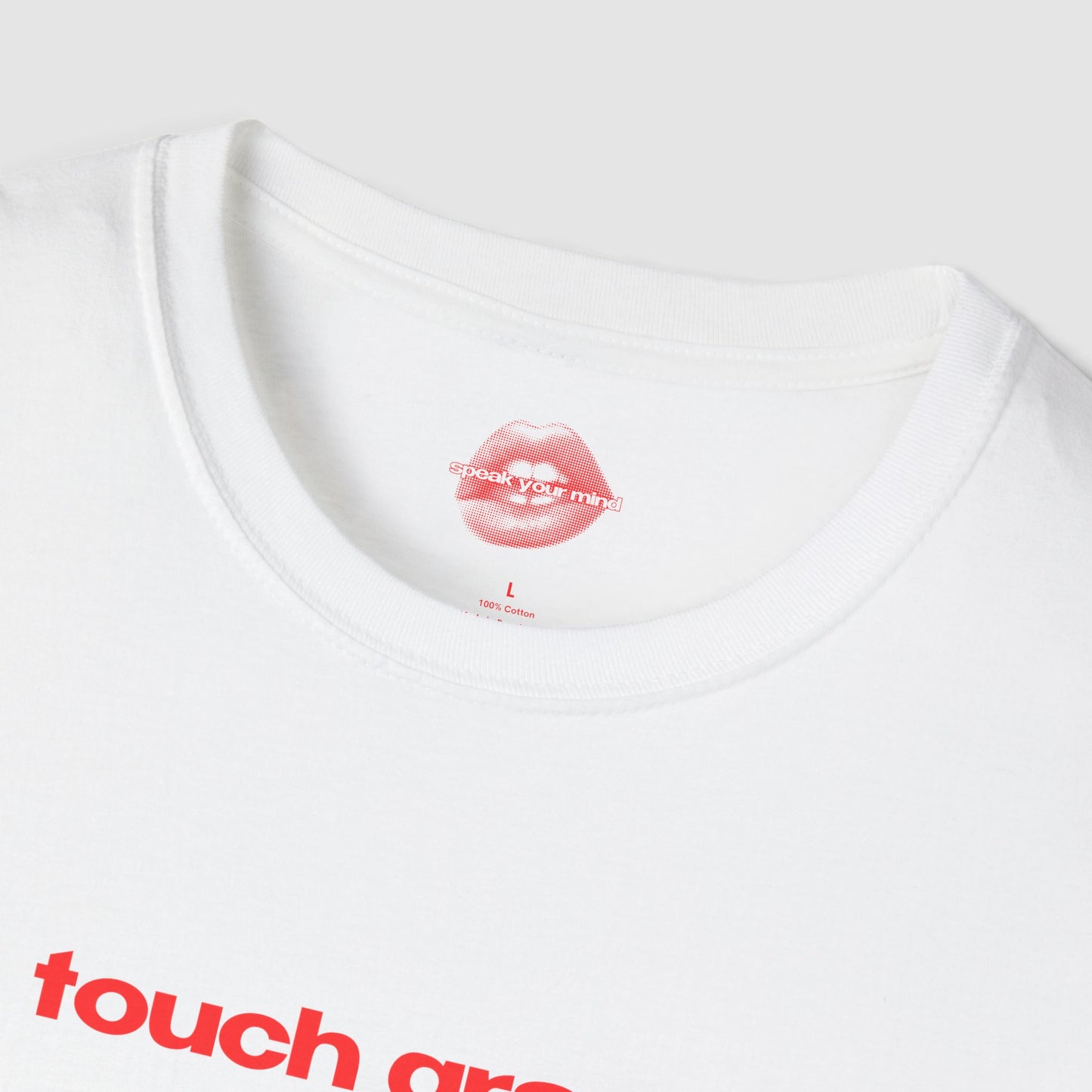 "Touch Grass. Shake Ass." | Text Only | T-Shirt
