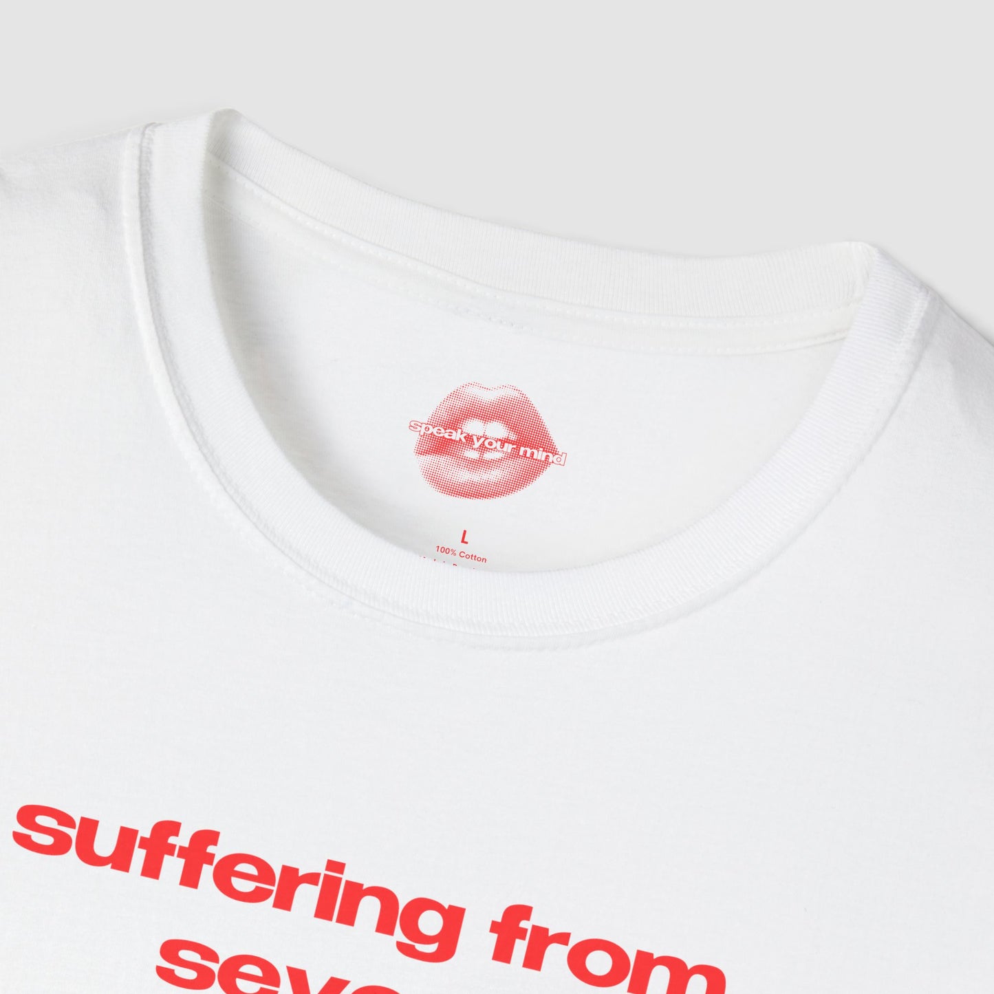 "Suffering From Severe SLAY-DHD." | Text Only | T-Shirt