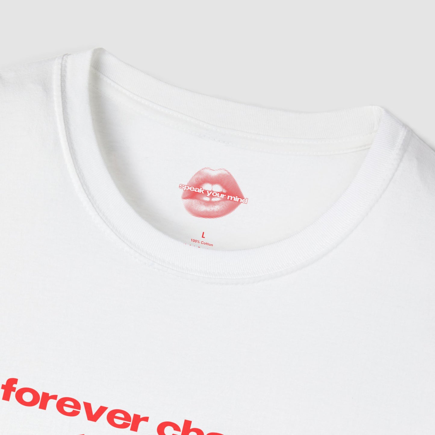 "Forever Chasing The Sun." | Text Only | T-Shirt