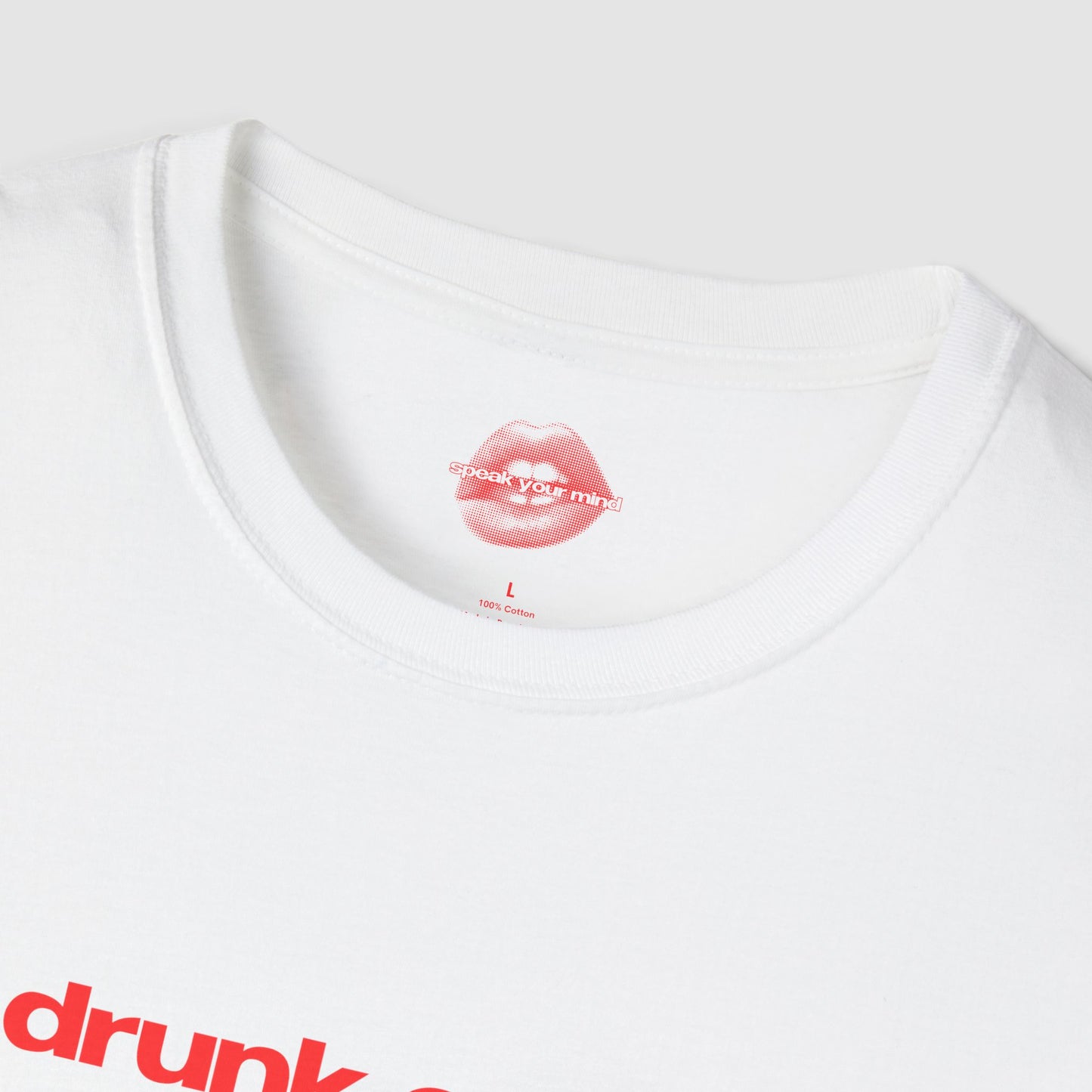 "Drunk Calls. Drunk Texts. Drunk Tears. Drunk Sex." | Text Only | T-Shirt