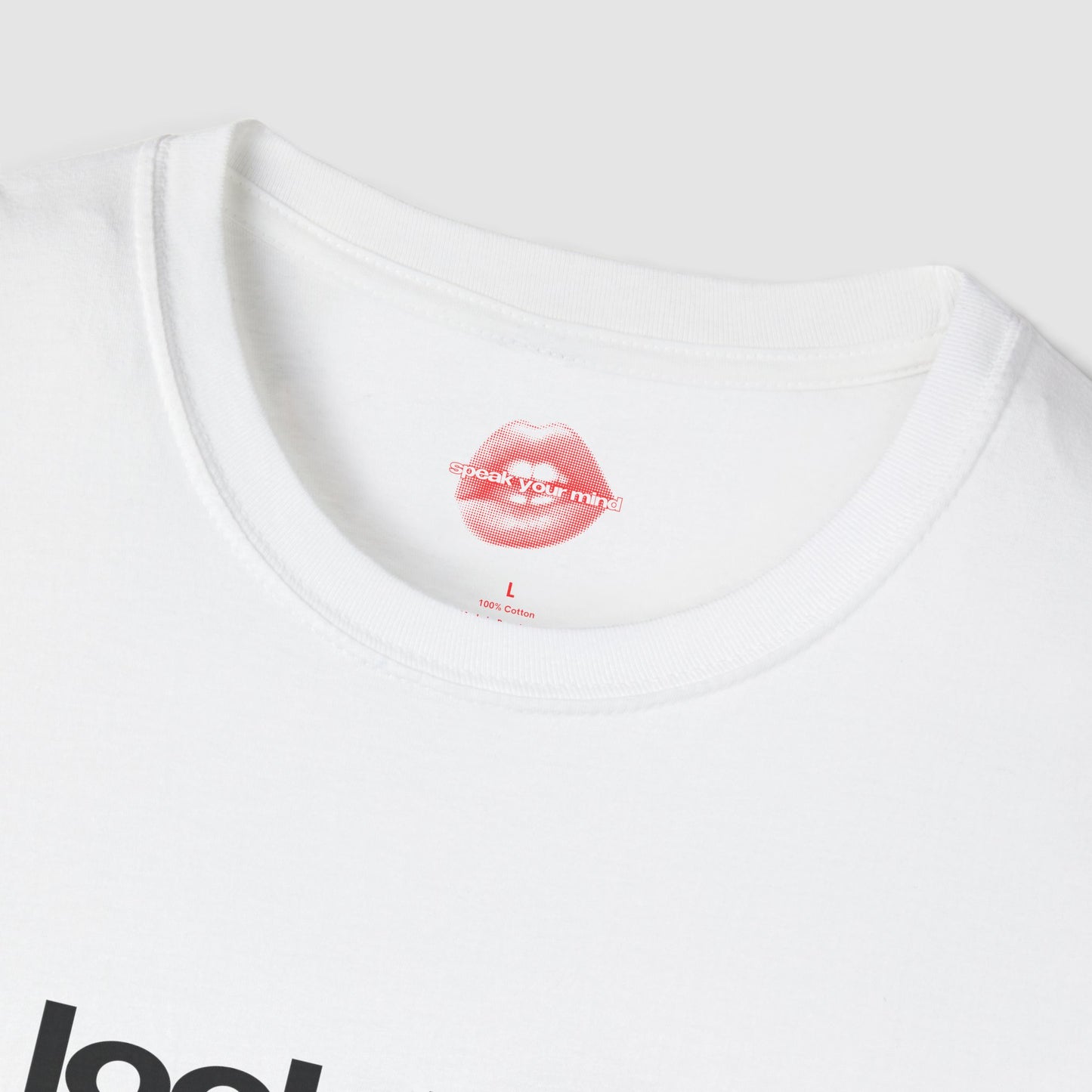 "Look Hot, Act Cold." | Text Only | T-Shirt