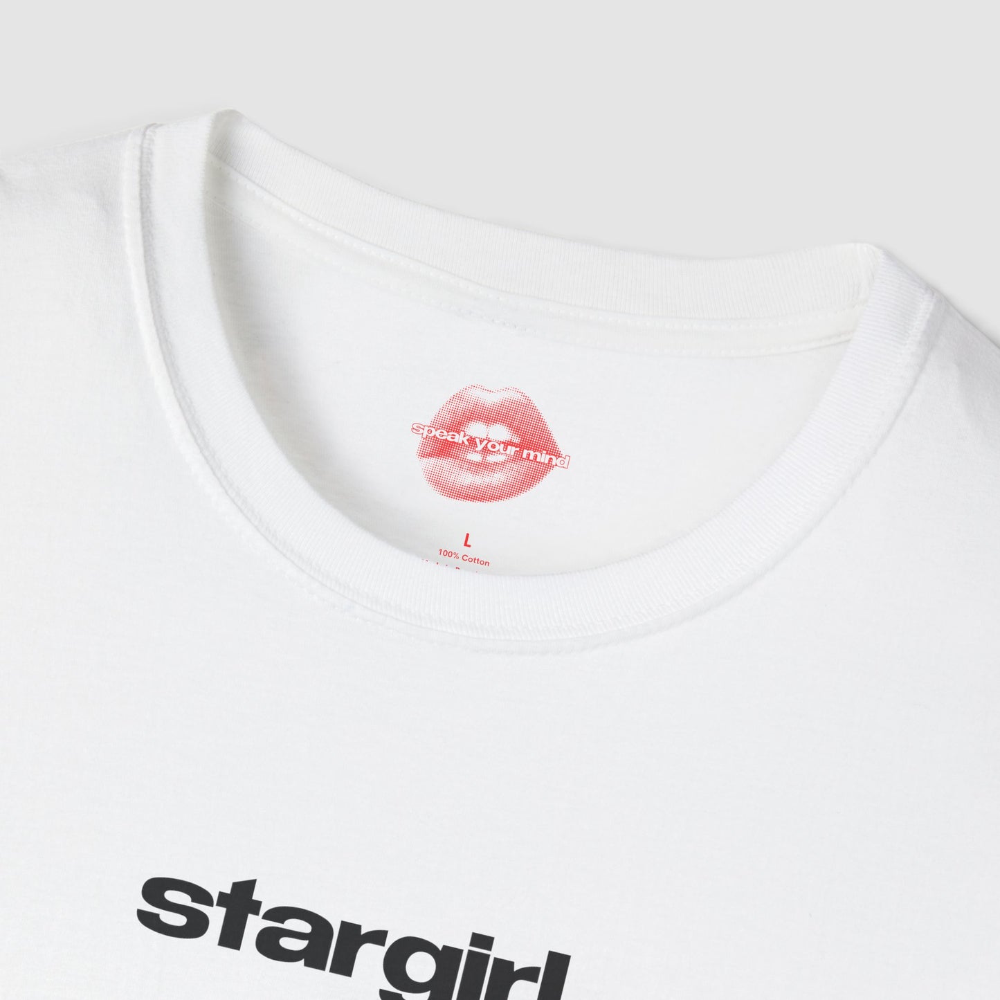 "Stargirl." | Text Only | T-Shirt