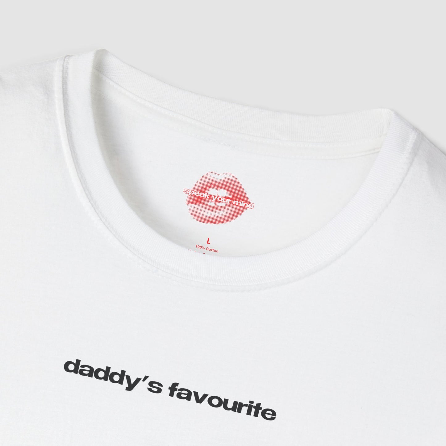 ”Daddy’s Favourite” | Text Only | T-Shirt