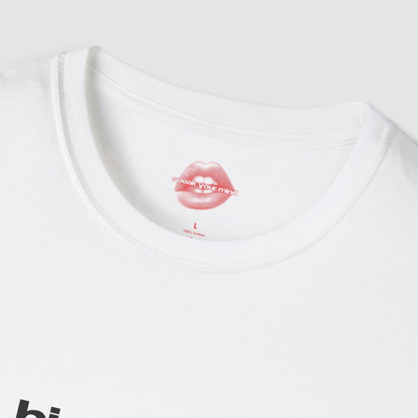 "Big Boobs, Bigger Heart." | Text Only | T-Shirt