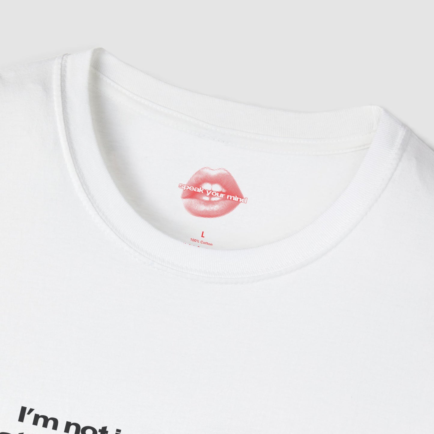 "I'm Not Ignoring You, I'm Just Busy Trying To Stay Sane." | Text Only | T-Shirt