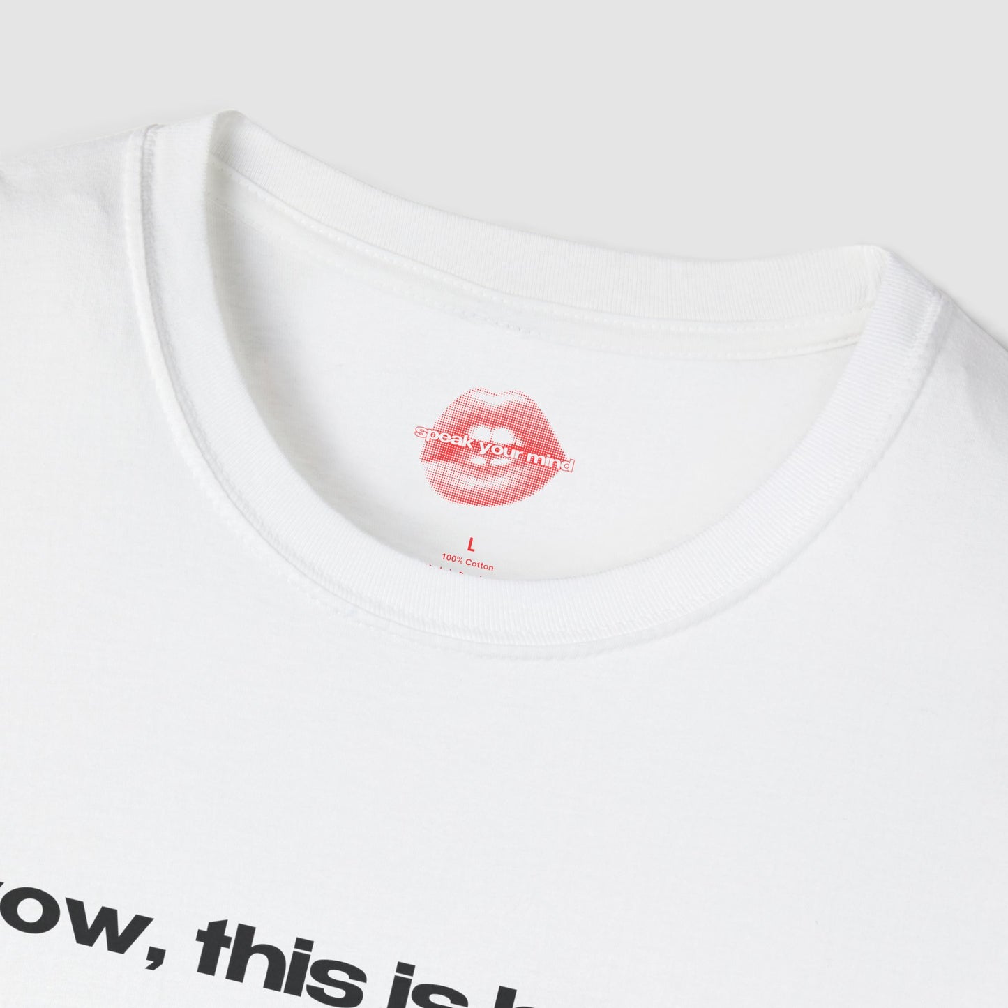 "Wow, This Is Boring." | Text Only | T-Shirt