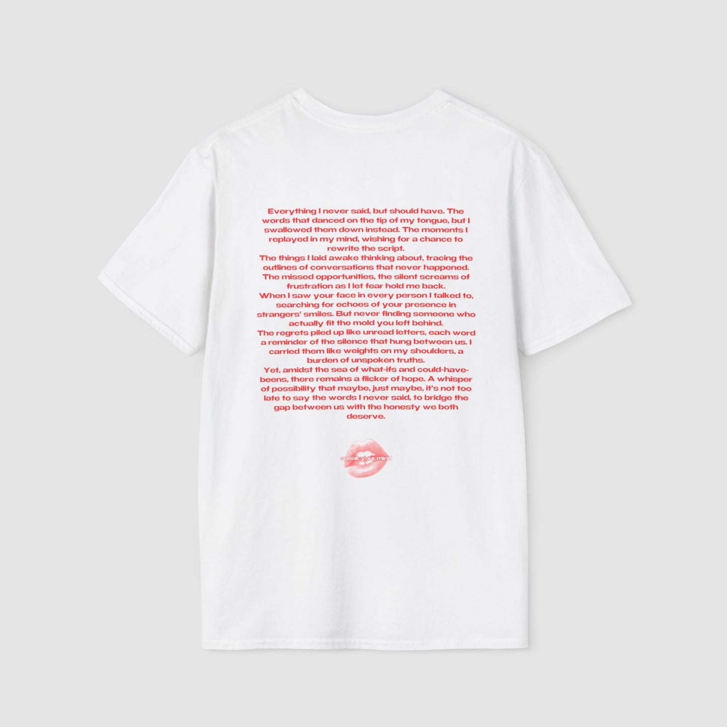 "Everything I Never Said" | Honesty | T-Shirt