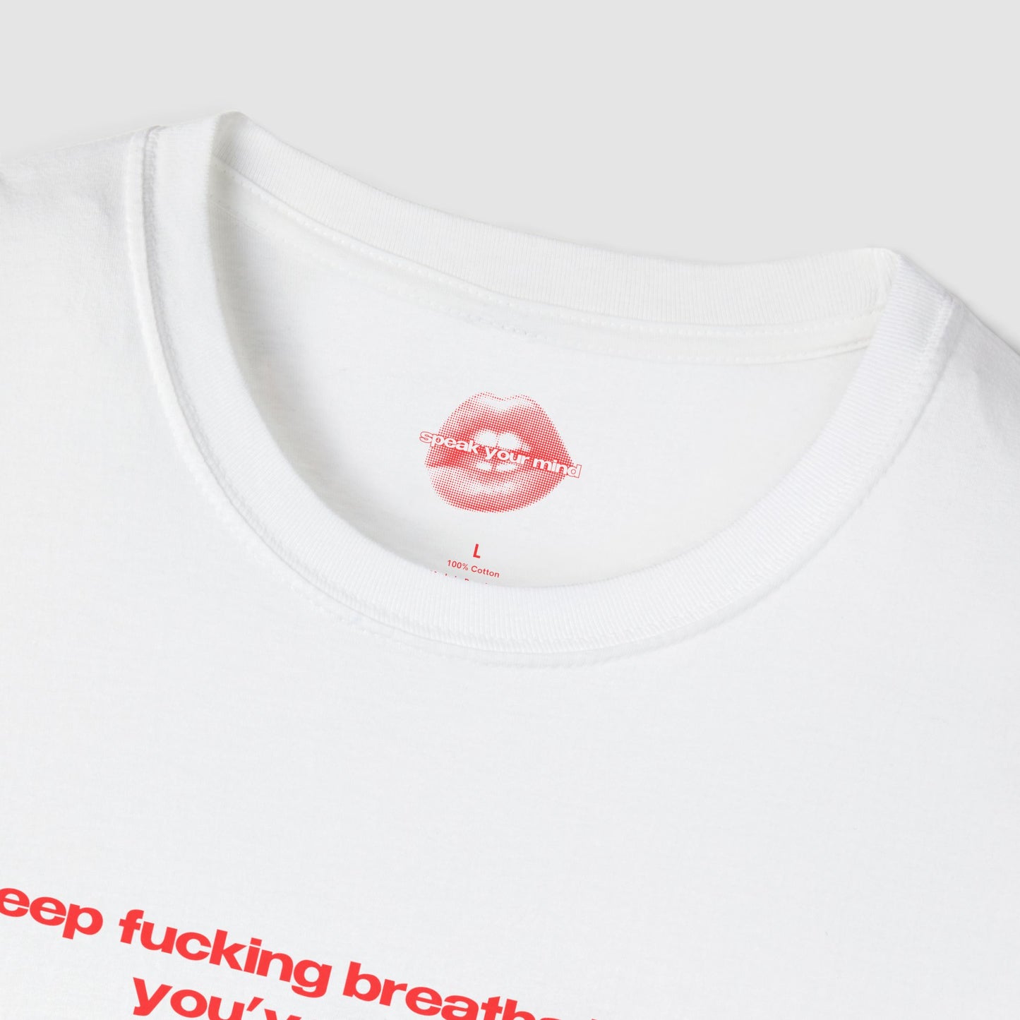 "Deep Fucking Breaths Bestie, You've Got This." | Text Only | T-Shirt