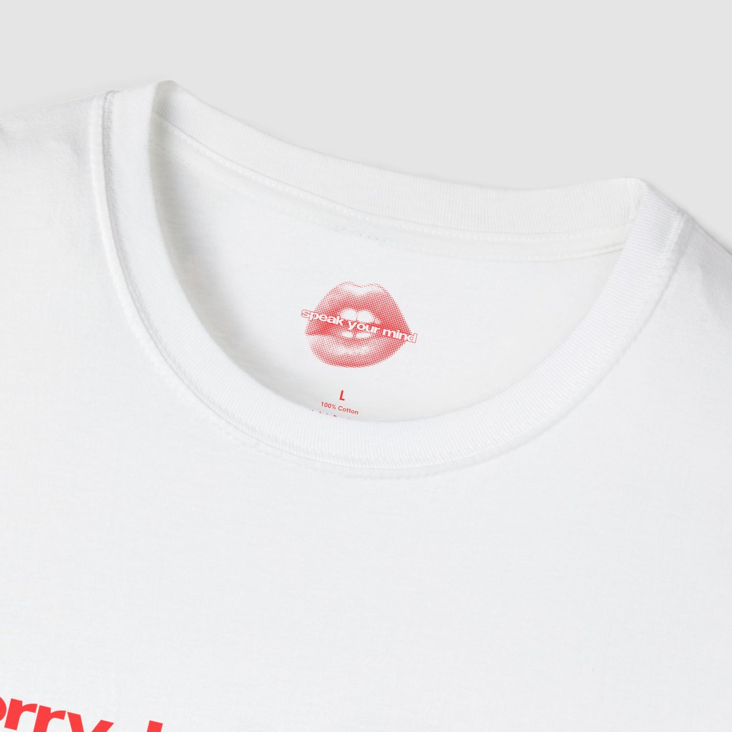 "Sorry, I Didn't Mean To Hurt Your Ego." | Text Only | T-Shirt