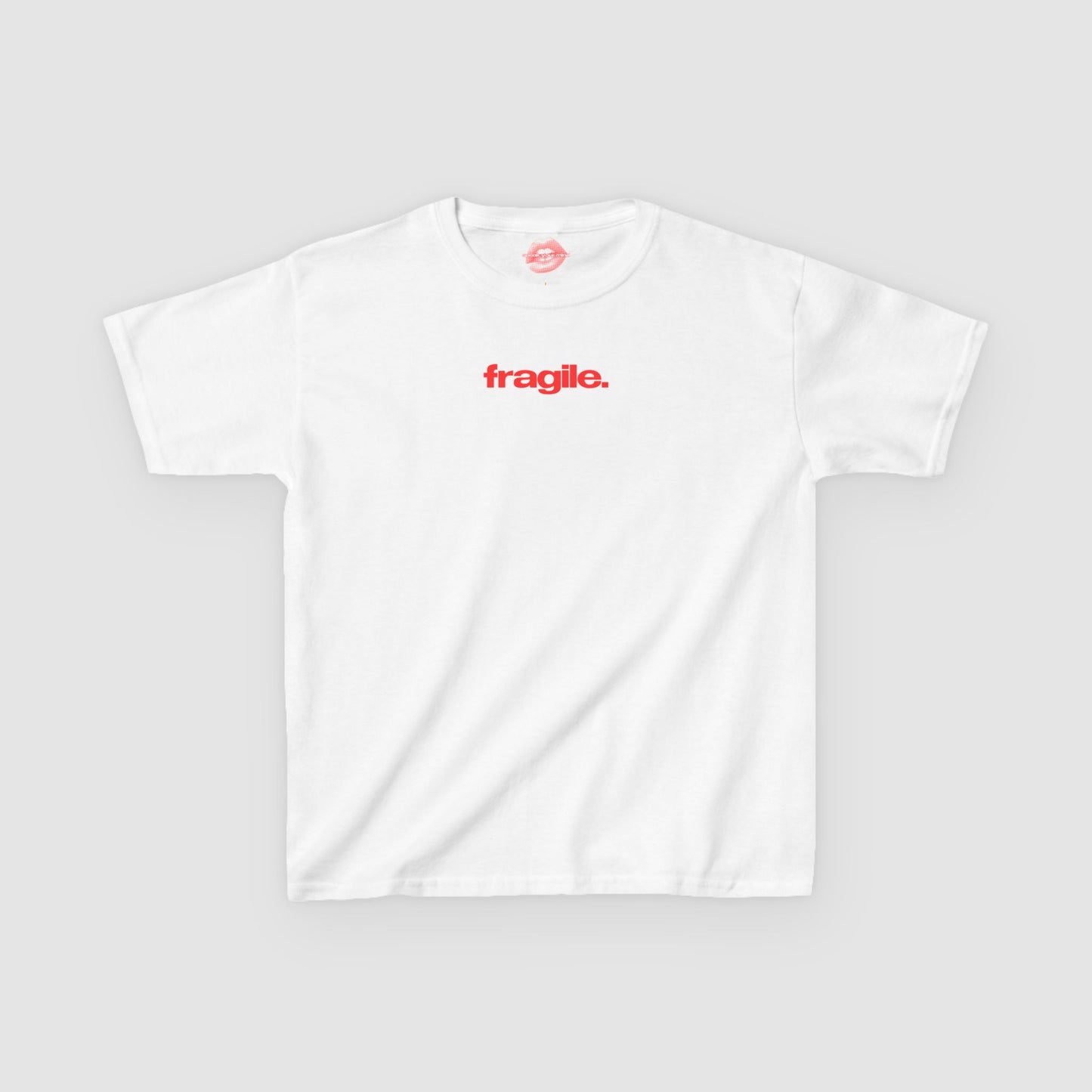 "Fragile." | Text Only | Baby Tee