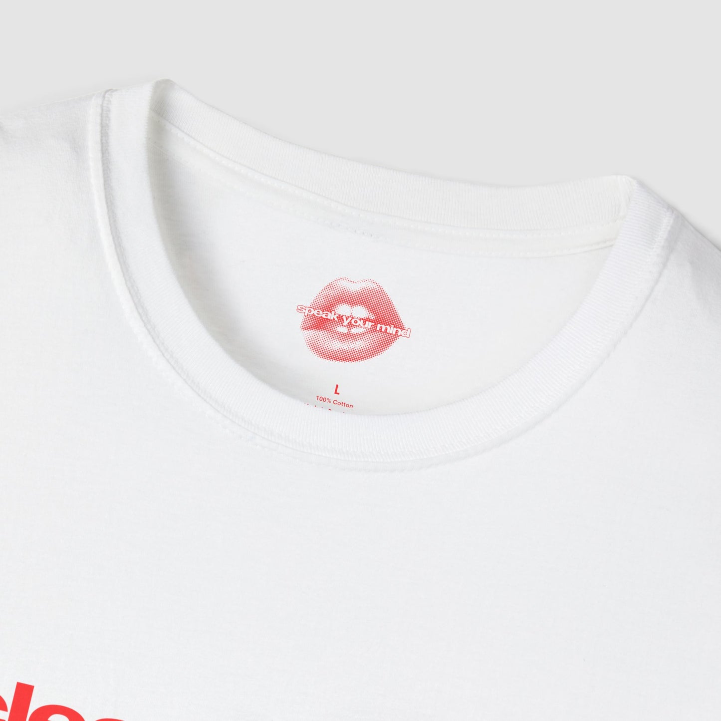 "Clean Hands, Dirty Mind." | Text Only | T-Shirt