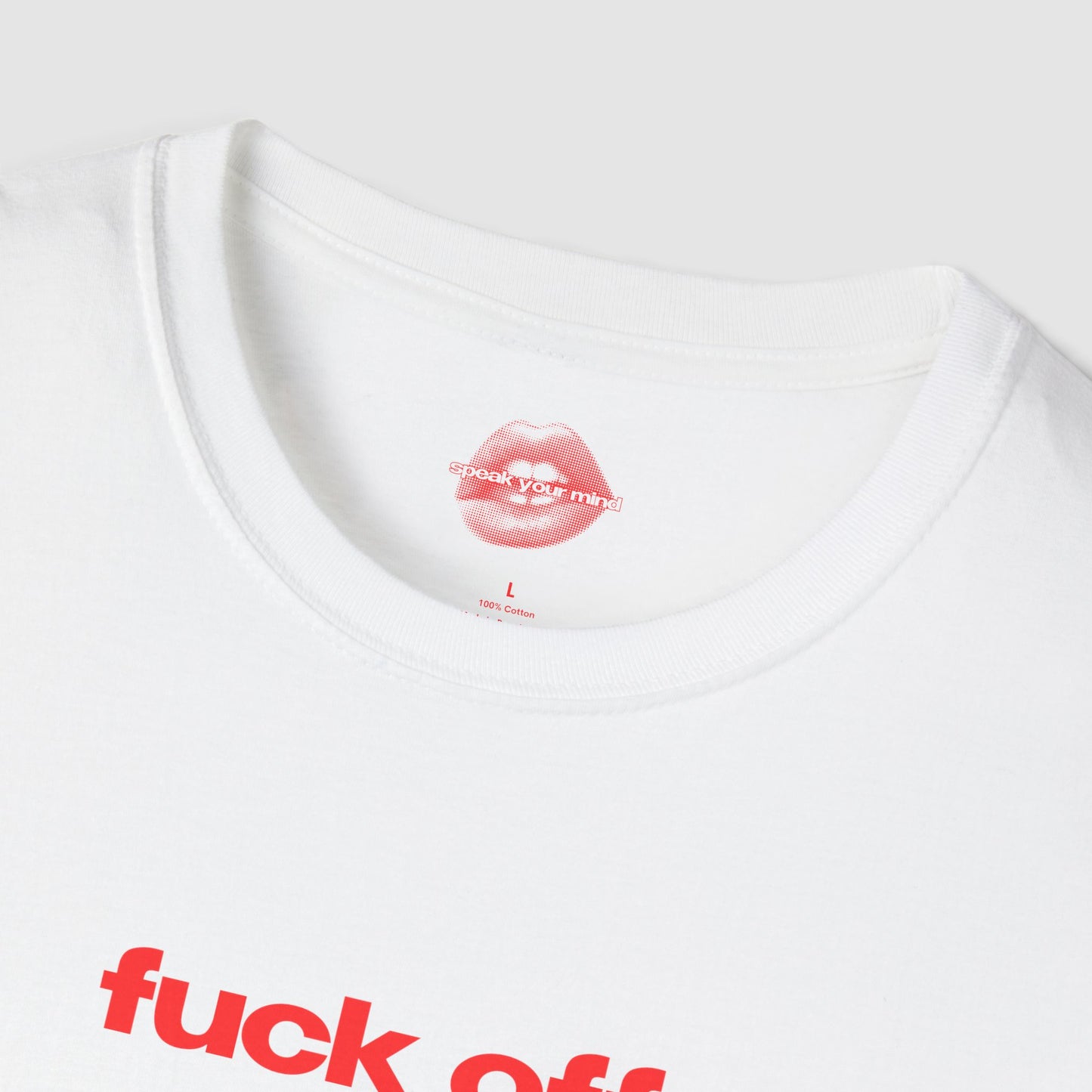 "Fuck Off." | Text Only | T-Shirt