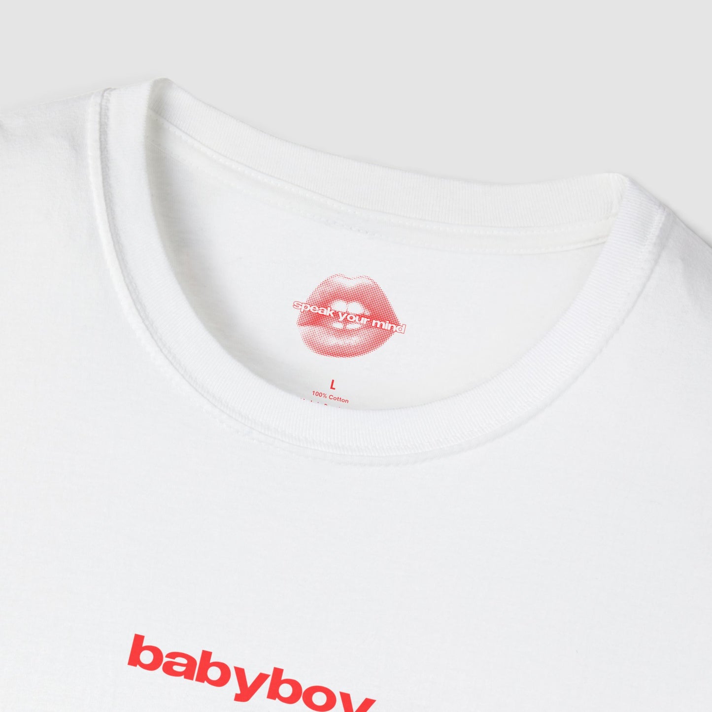 "Babyboy." | Text Only | T-Shirt