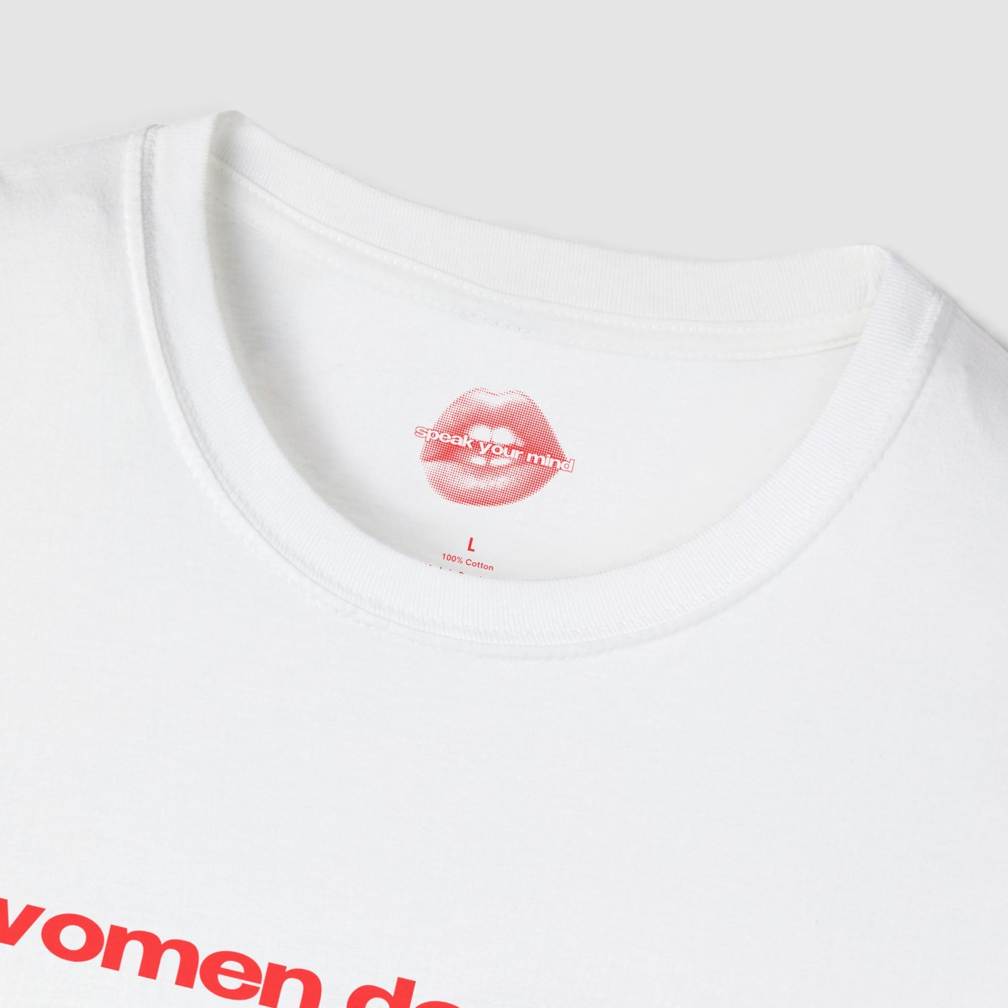 "Women Deserve Partners, Not Projects." | Text Only | T-Shirt