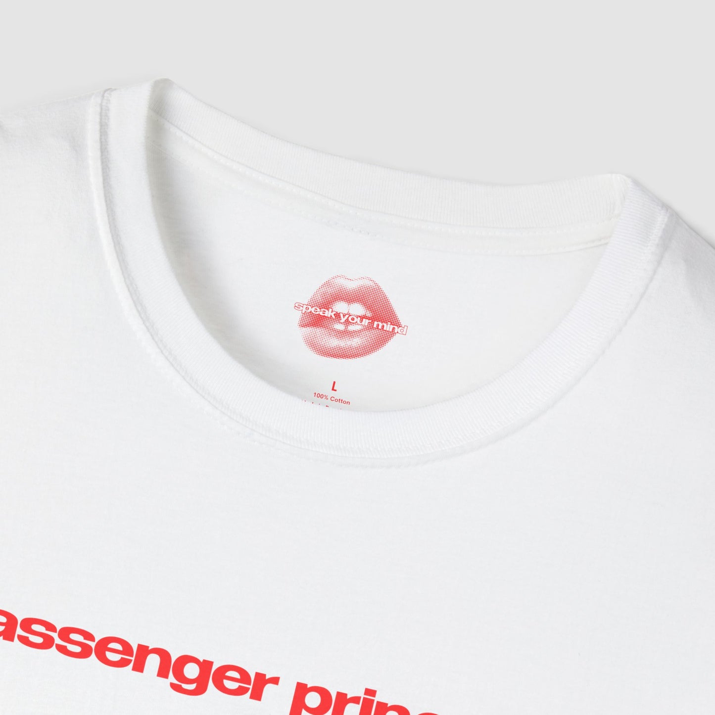 "Passenger Princess." | Text Only | T-Shirt