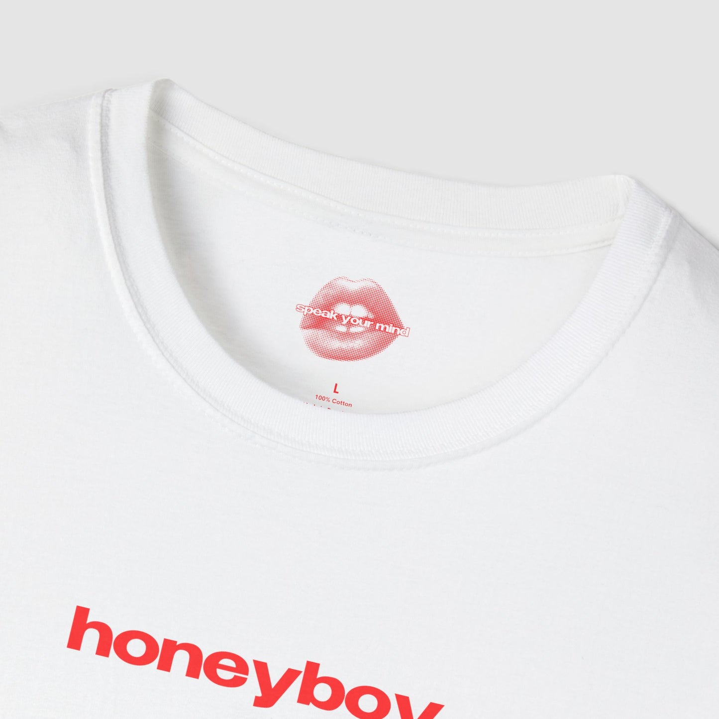 "Honeyboy." | Text Only | T-Shirt