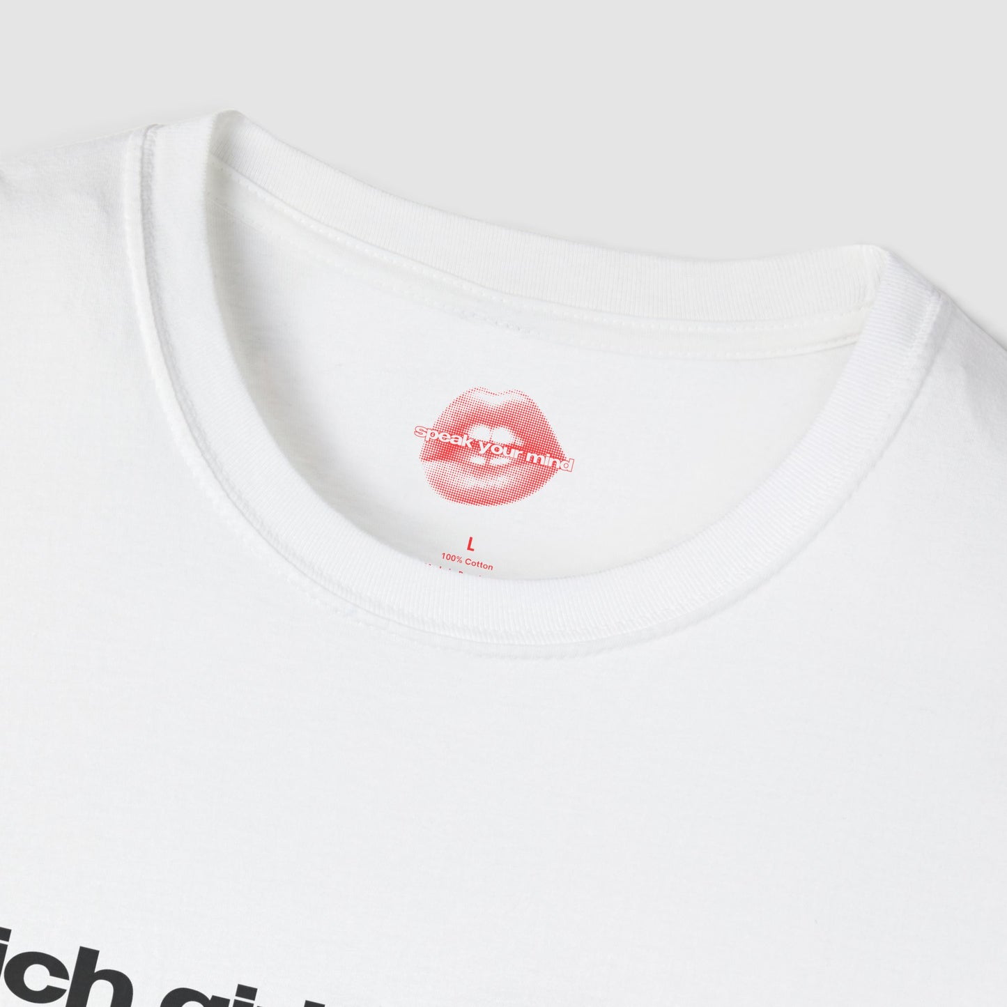 "Rich Girl Energy." | Text Only | T-Shirt