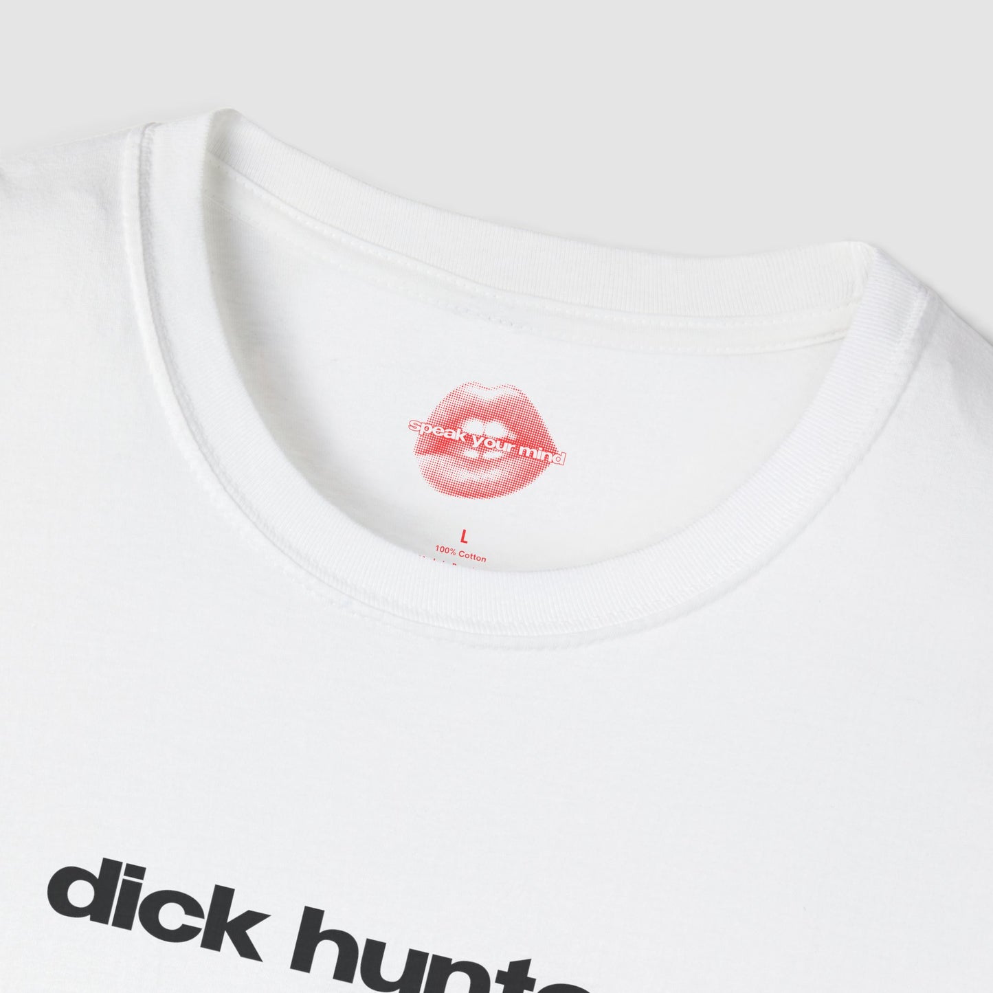 "Dick Hunter." | Text Only | T-Shirt