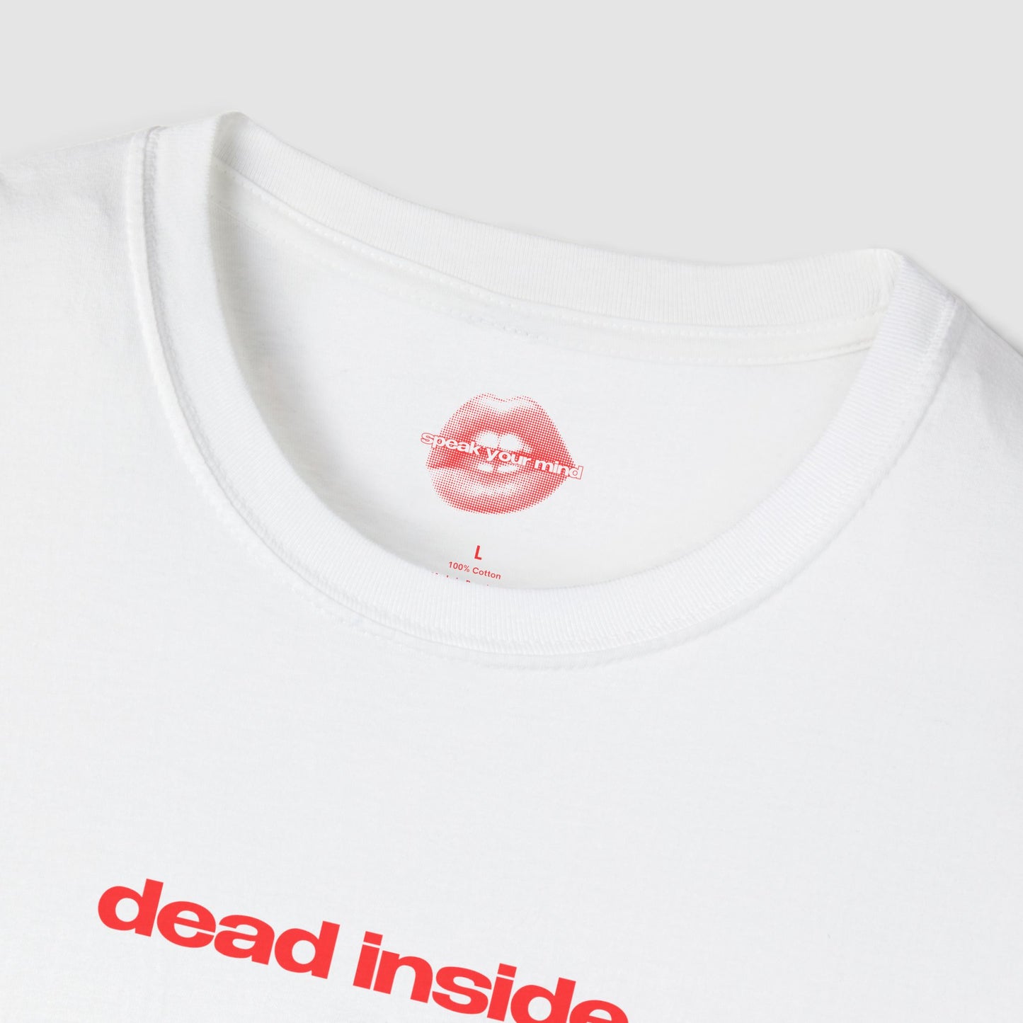 "Dead Inside." | Text Only | T-Shirt