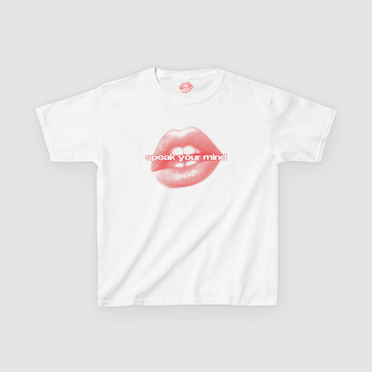 "Speak Your Mind" | Logo Print | Baby Tee