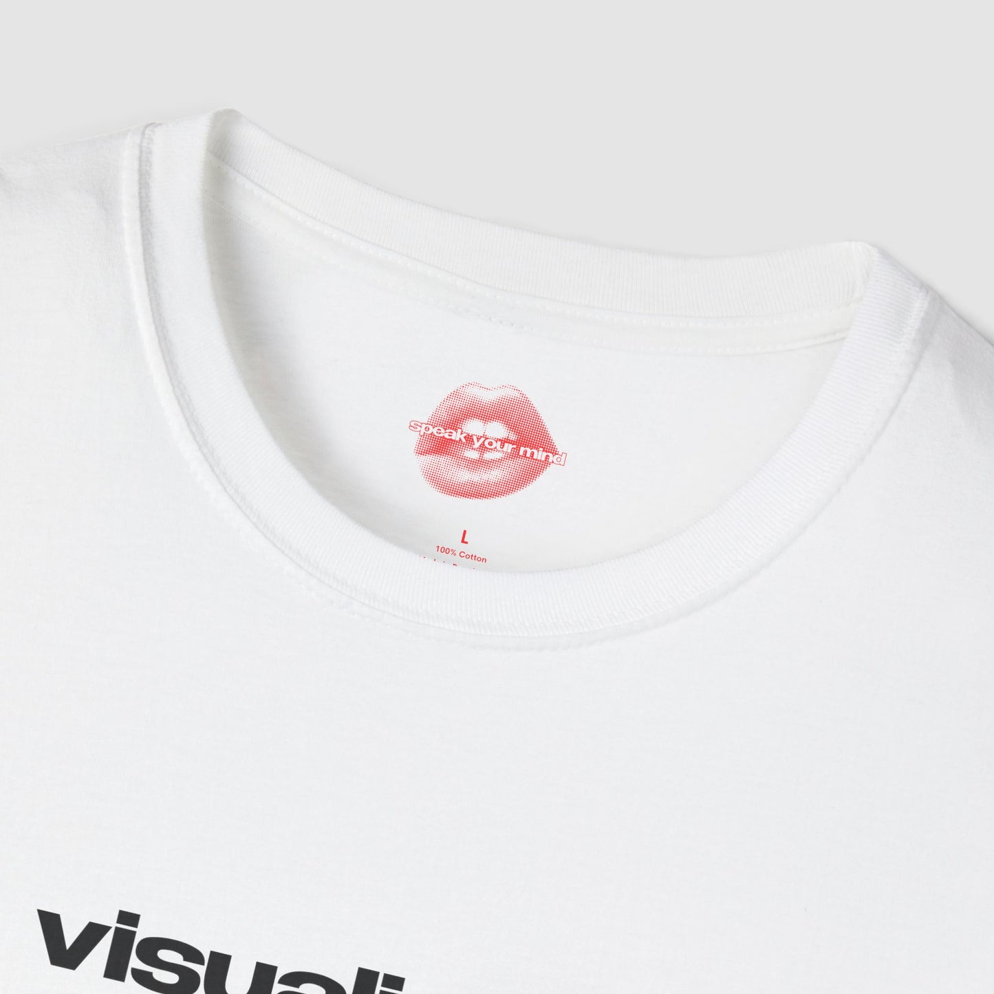 "Visualize It, Then Fucking Realize It." | Text Only | T-Shirt