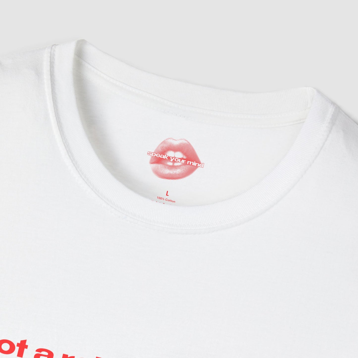 "Not A Rehab Facility, Just A Woman." | Text Only | T-Shirt