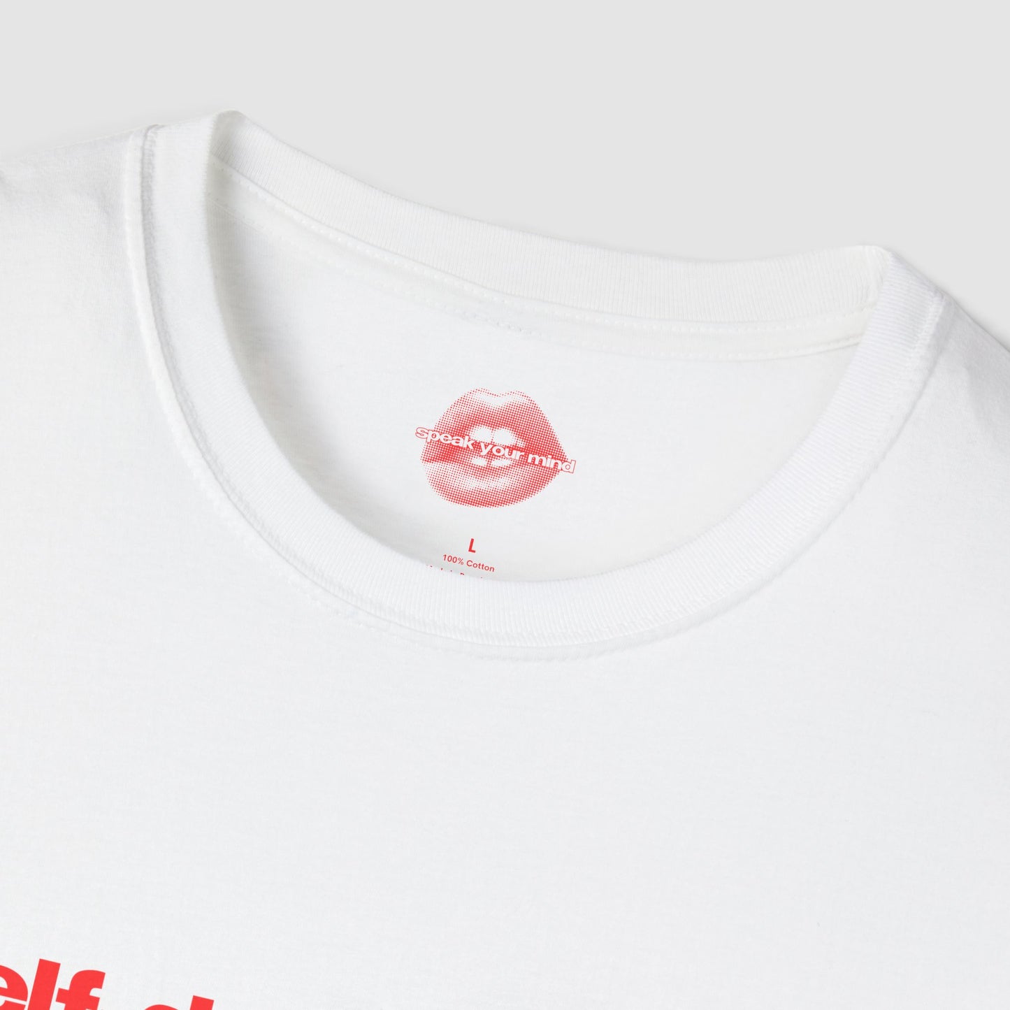 "Self-Destructive Tendencies." | Text Only | T-Shirt