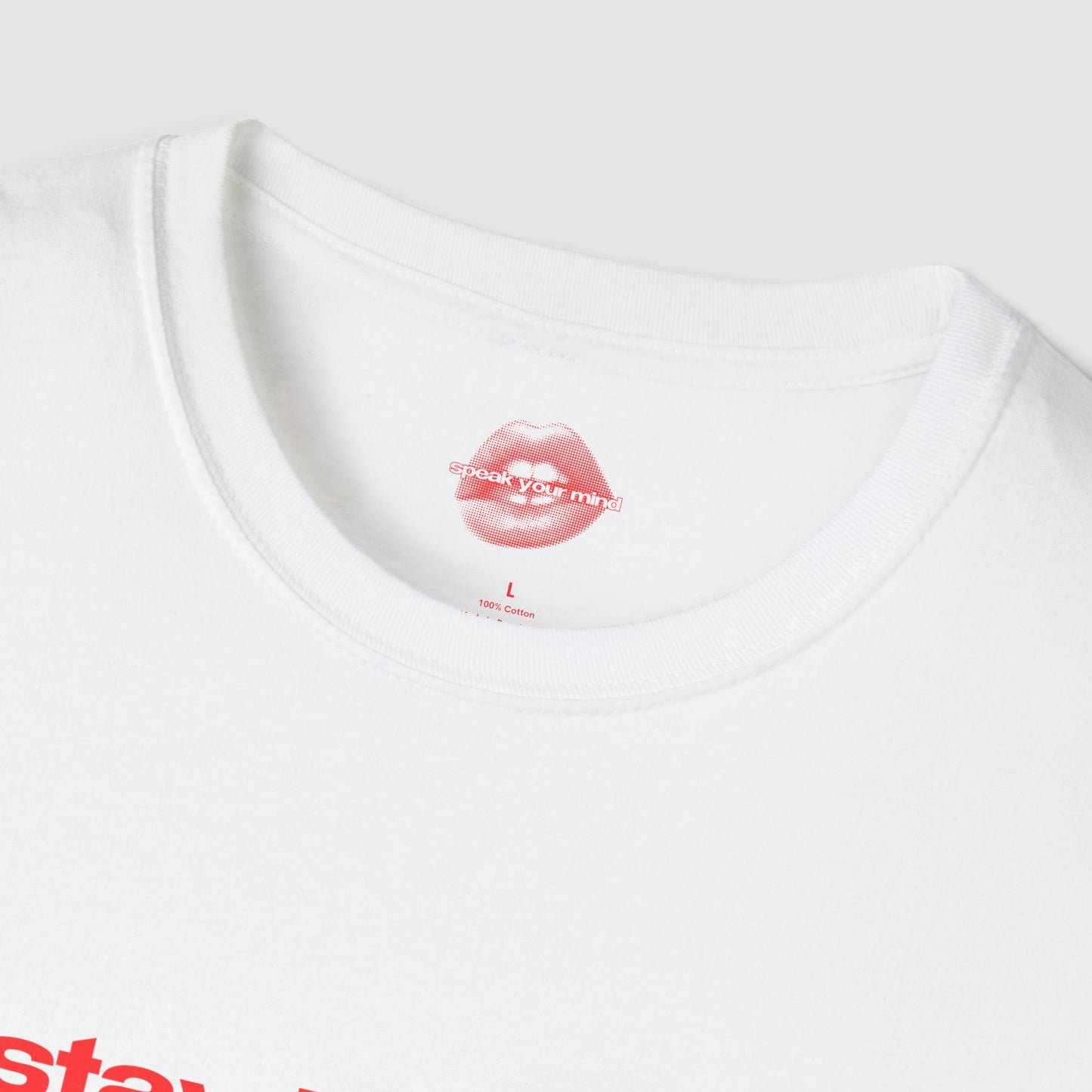 "Stay Badass." | Text Only | T-Shirt