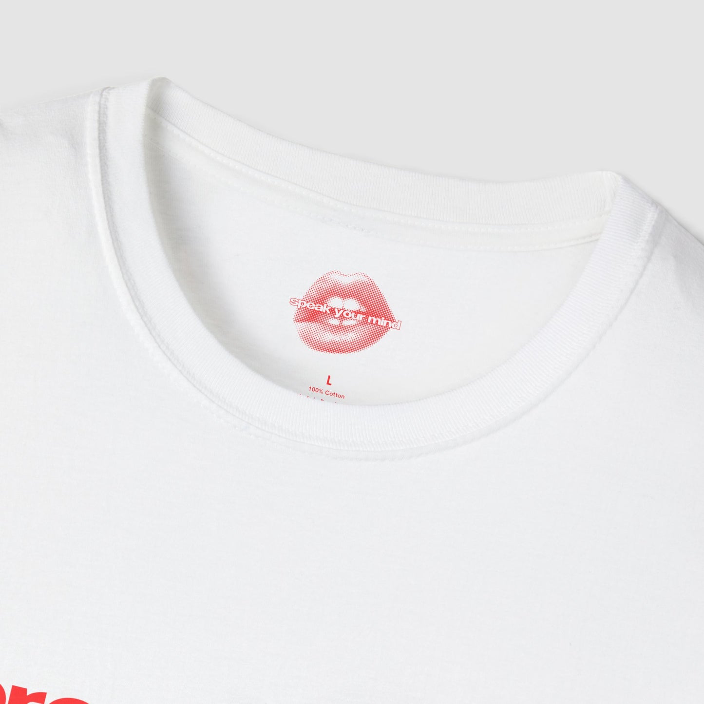 "Proud Owner Of A Fat Ass." | Text Only | T-Shirt