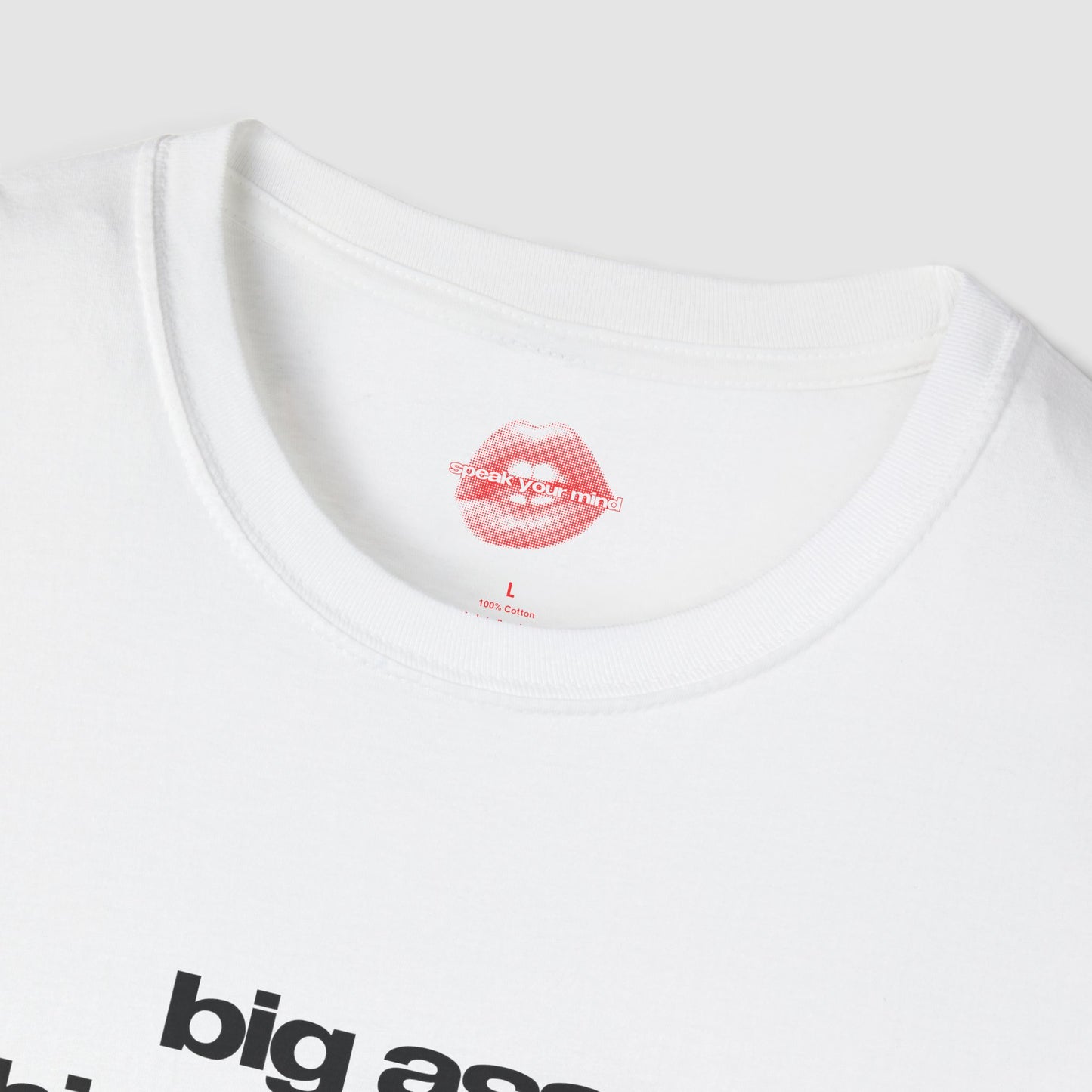 ”Big Ass Bigger Plans” | Text Only | T-Shirt