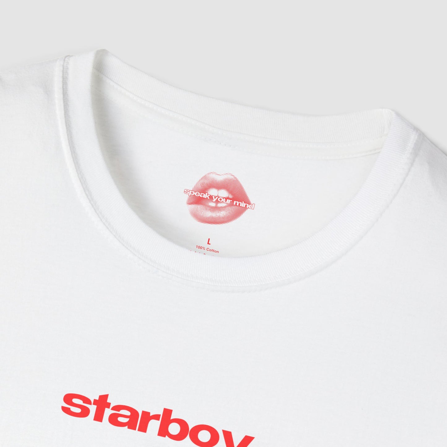"Starboy." | Text Only | T-Shirt