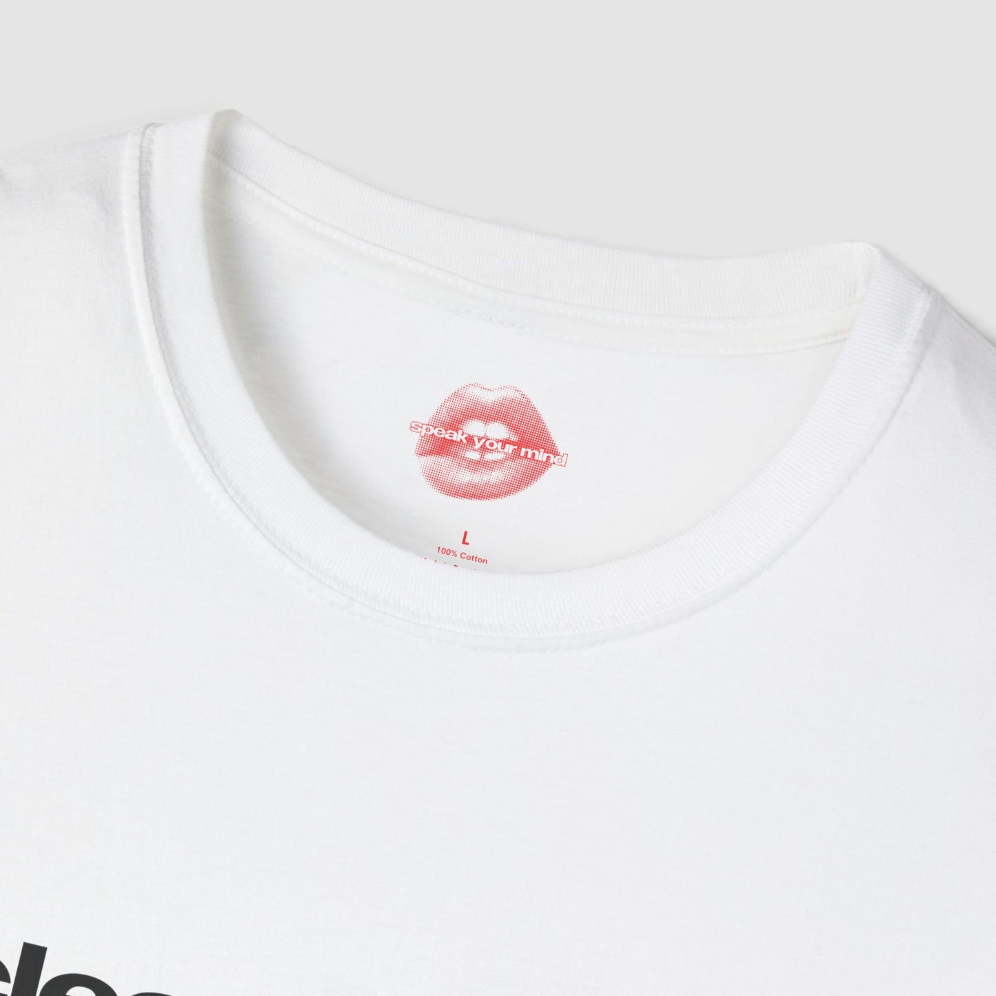 "Clean Hands, Dirty Mind." | Text Only | T-Shirt