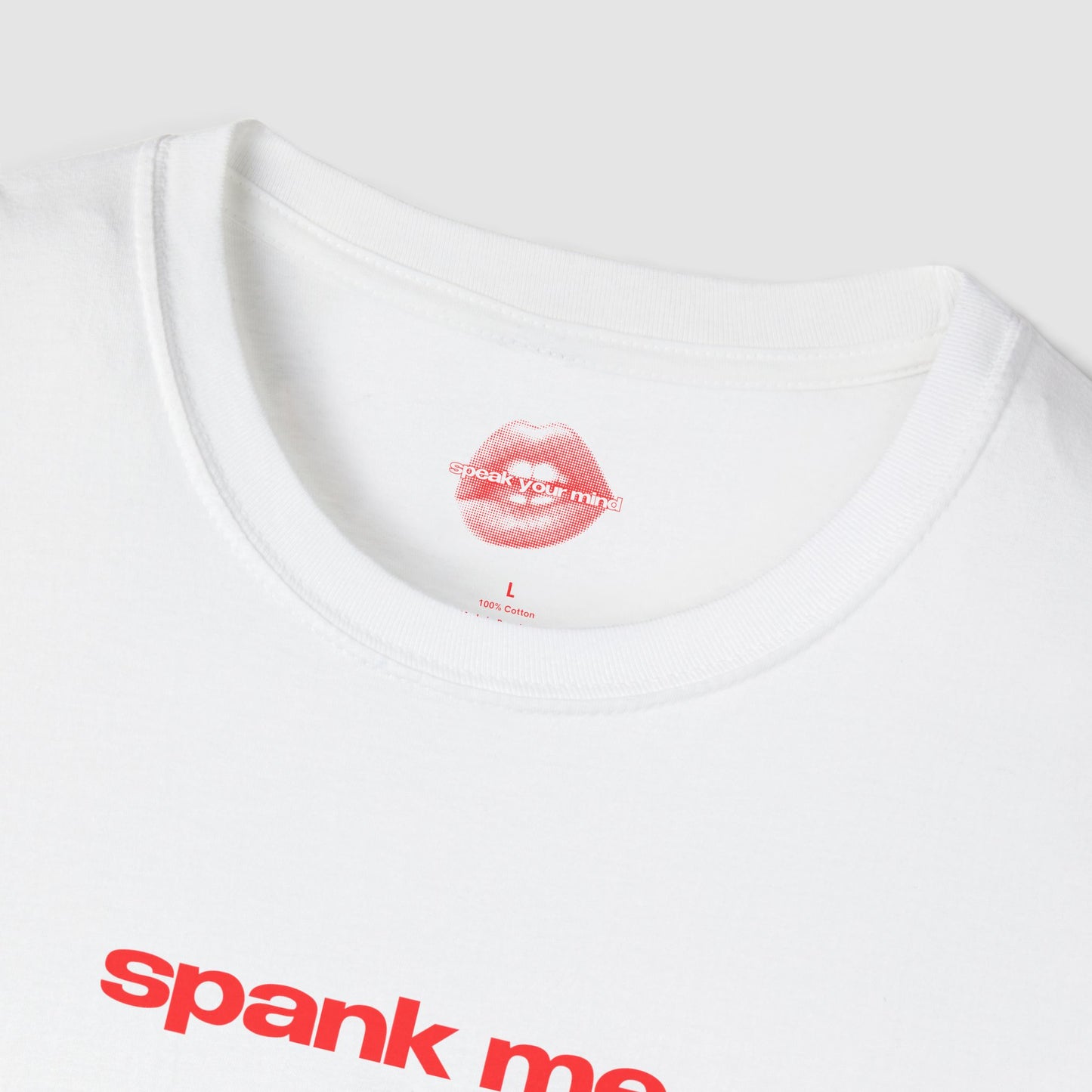 "Spank Me." | Text Only | T-Shirt