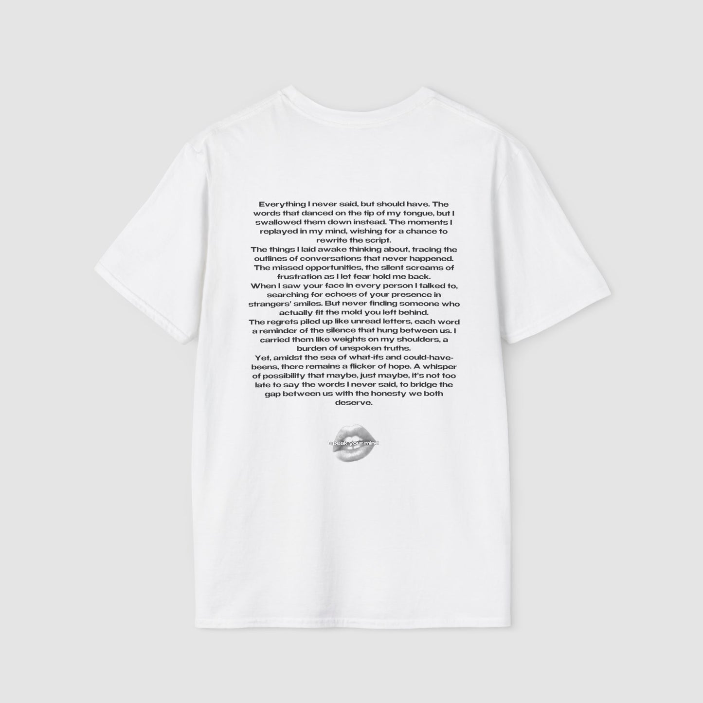 "Everything I Never Said" | Honesty | T-Shirt