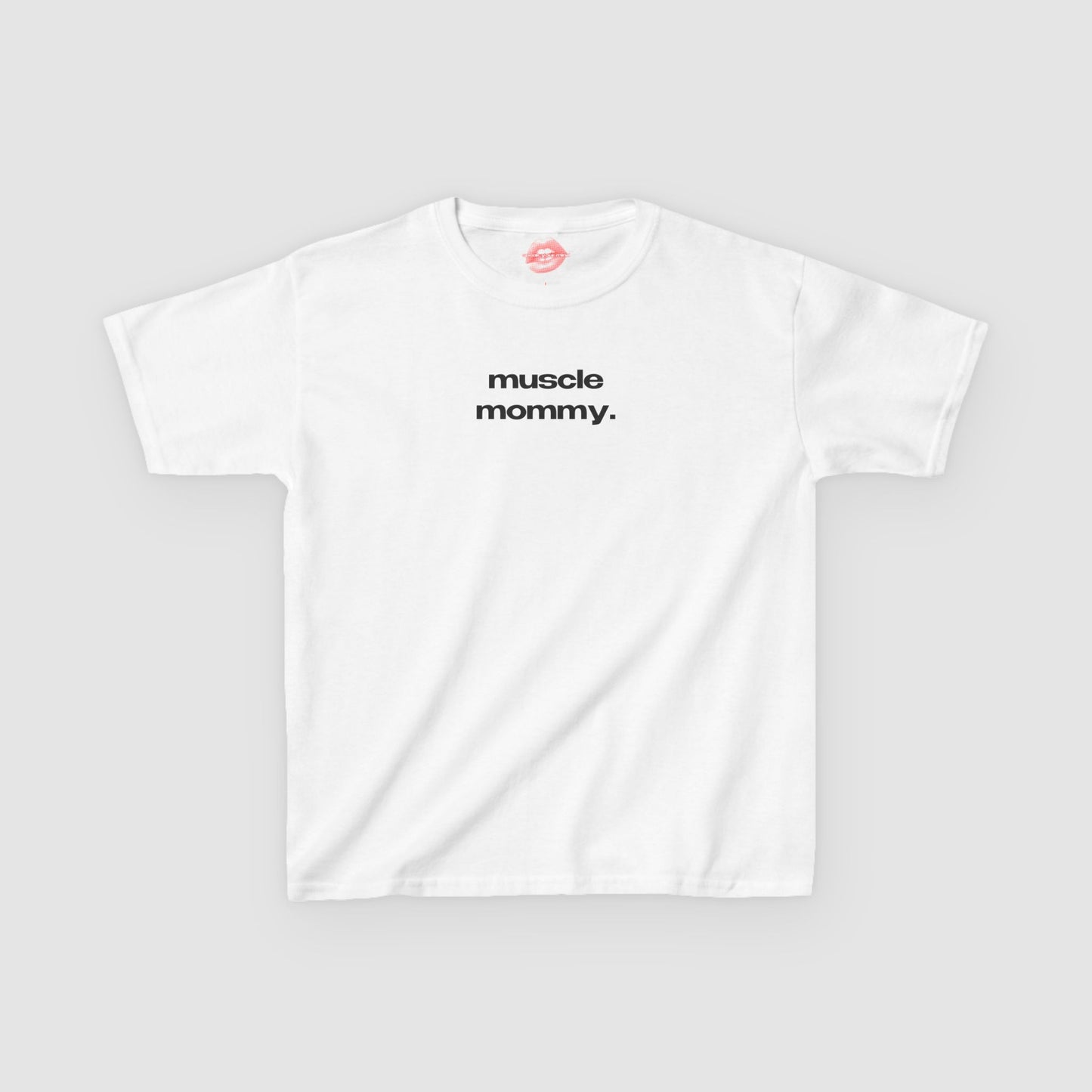 "Muscle Mommy." | Text Only | Baby Tee