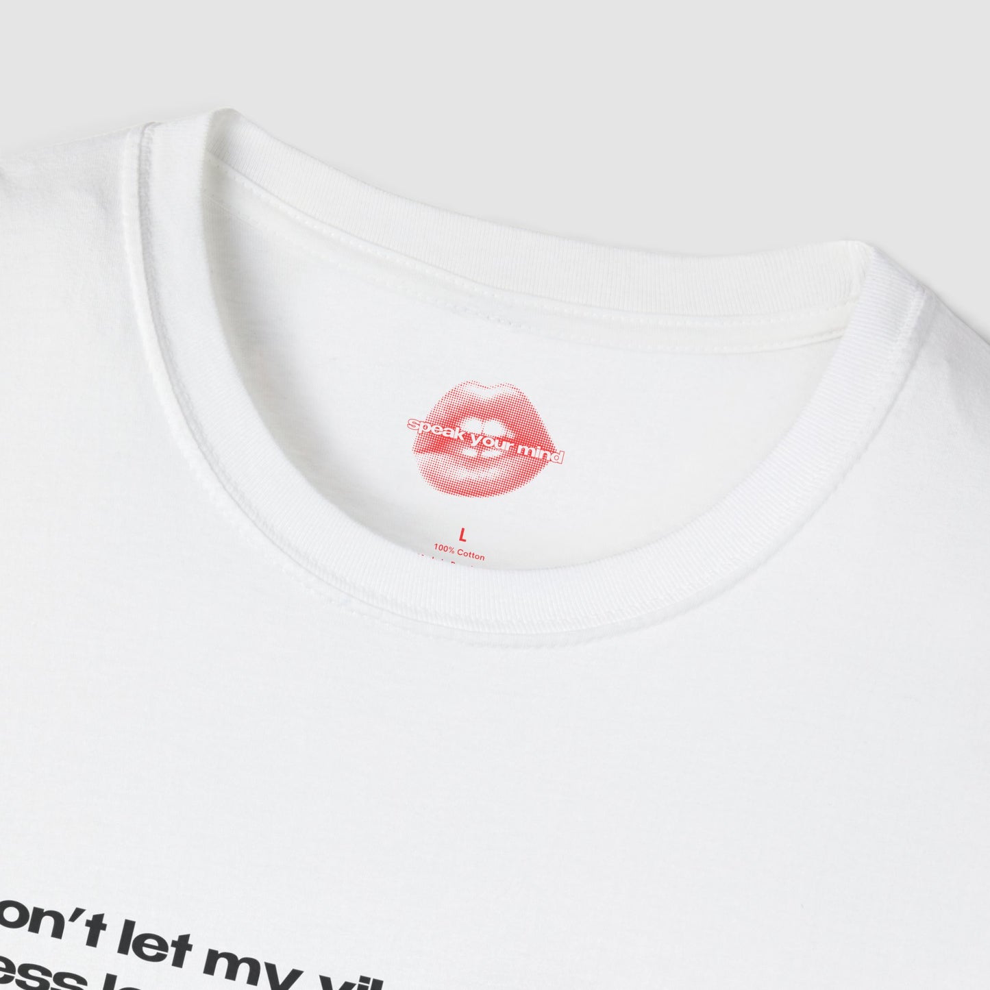 "Don't Let My Vibes Fool You, My Stress Levels Are Through The Roof." | Text Only | T-Shirt