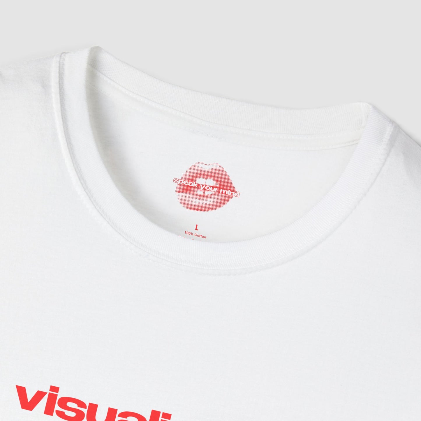 "Visualize It, Then Fucking Realize It." | Text Only | T-Shirt
