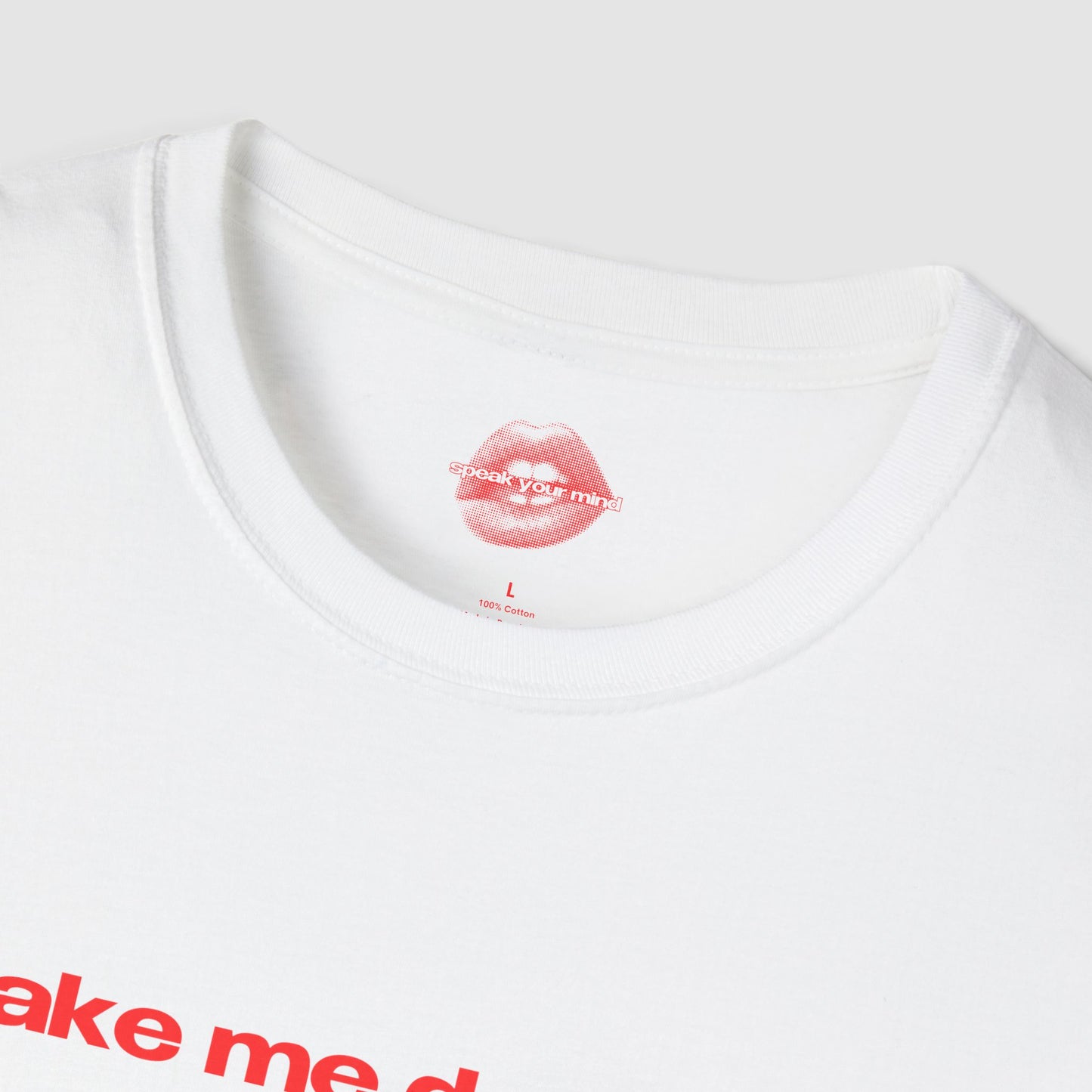 "Take Me Dancing On Tables." | Text Only | T-Shirt