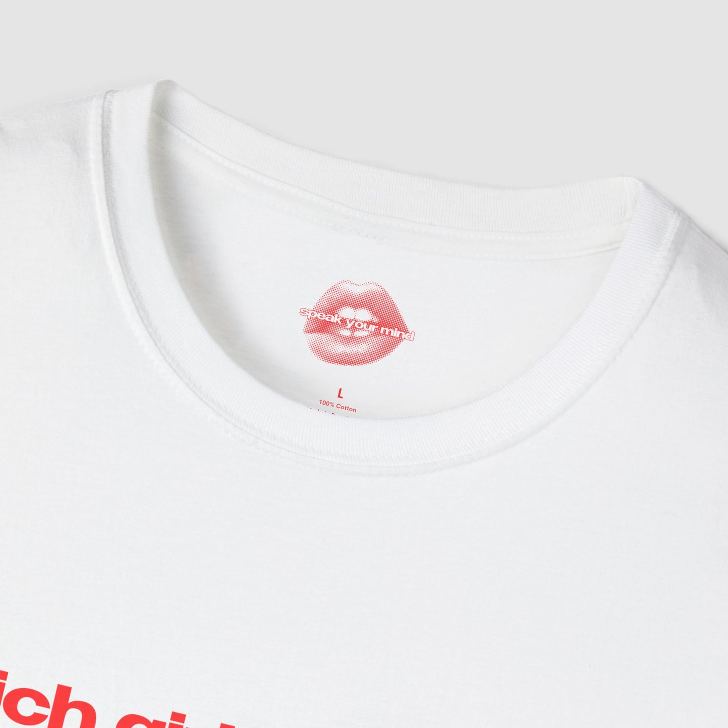 "Rich Girl Energy." | Text Only | T-Shirt