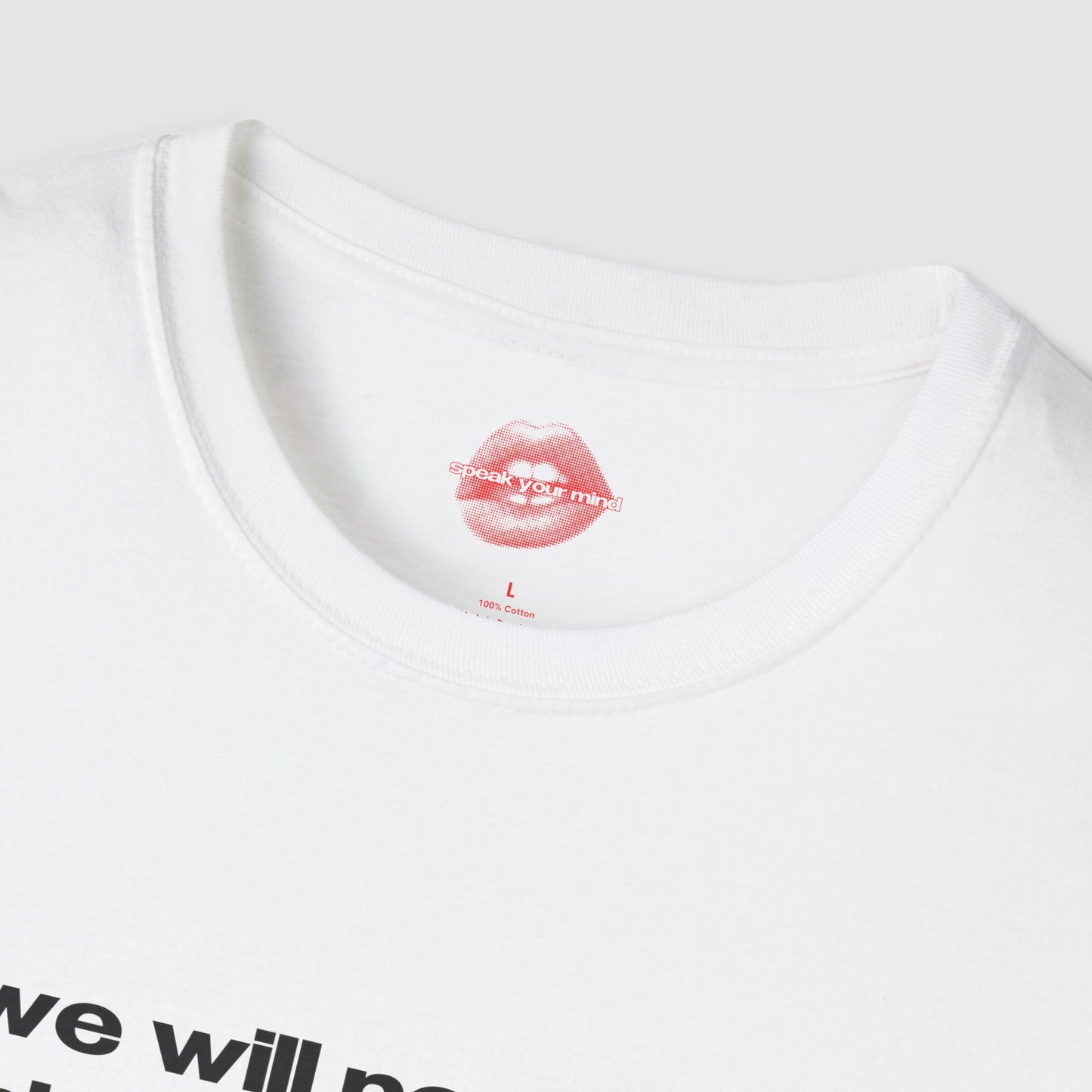"We Will Never Be This Young Again." | Text Only | T-Shirt